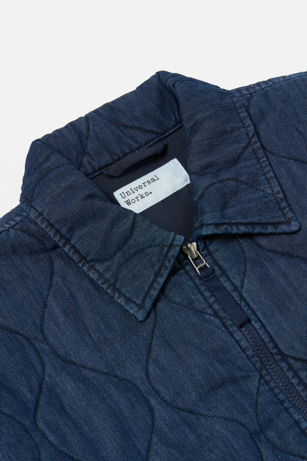 Gower Jacket - Indigo Quilt Denim