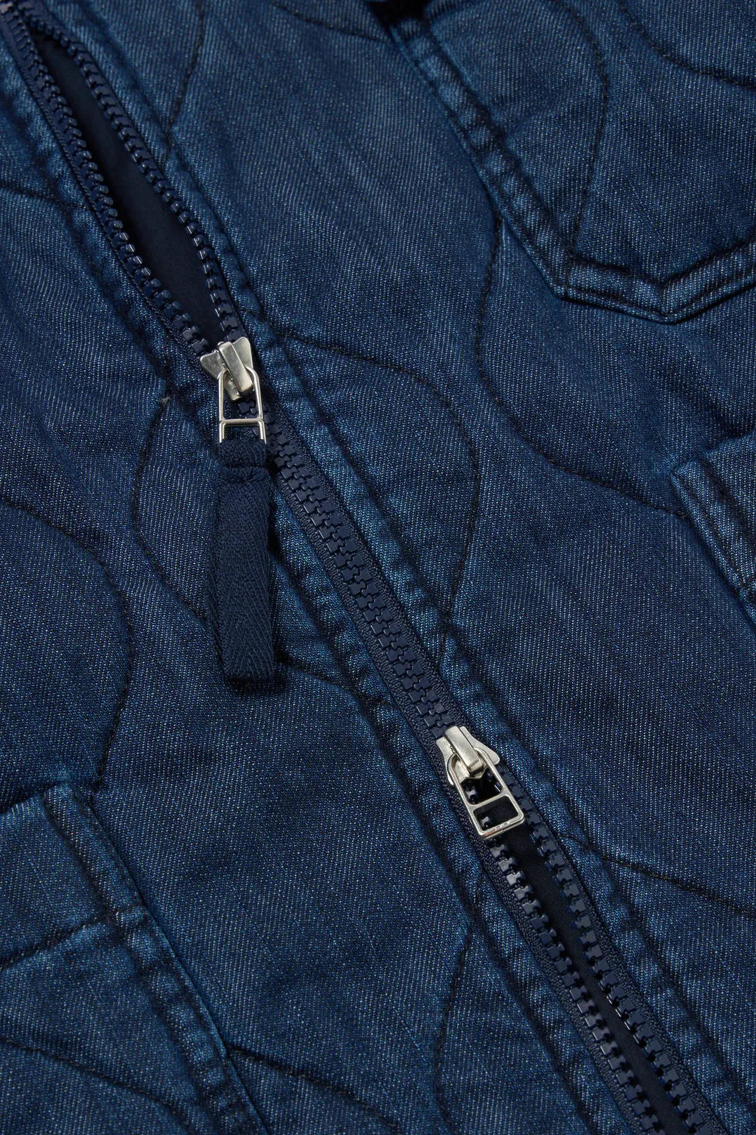 Gower Jacket - Indigo Quilt Denim
