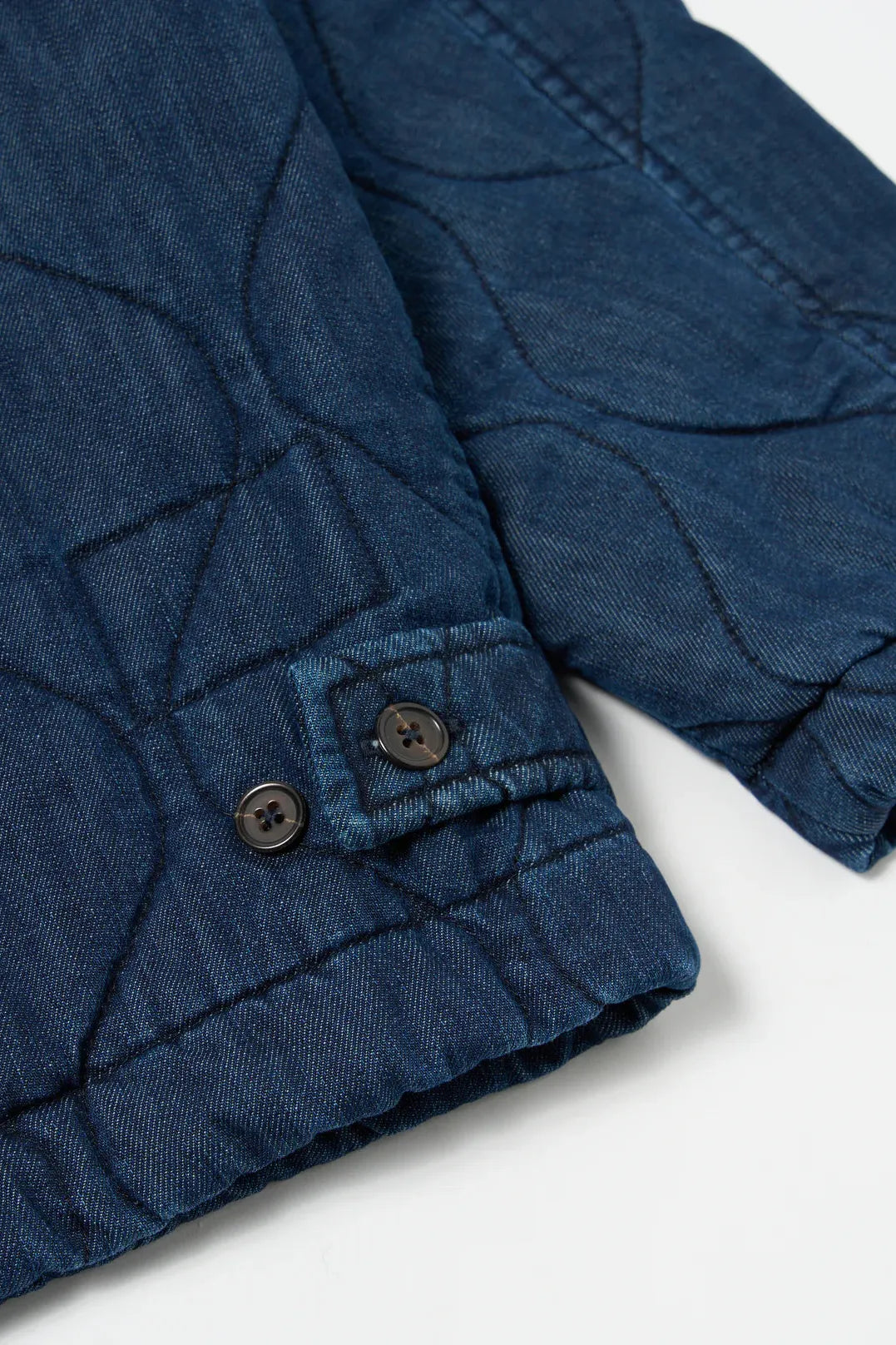 Gower Jacket - Indigo Quilt Denim