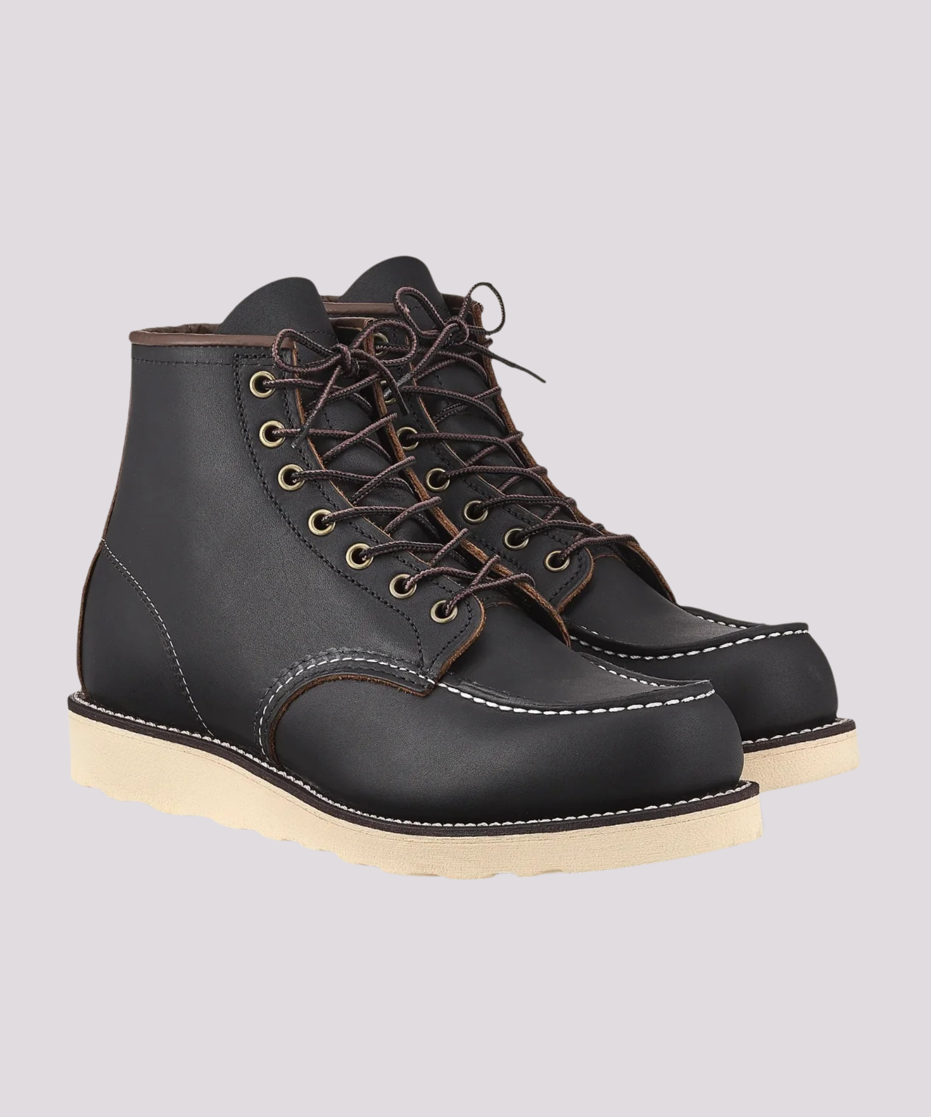 Classic Moc Toe Boots 8849 - Black Prairie