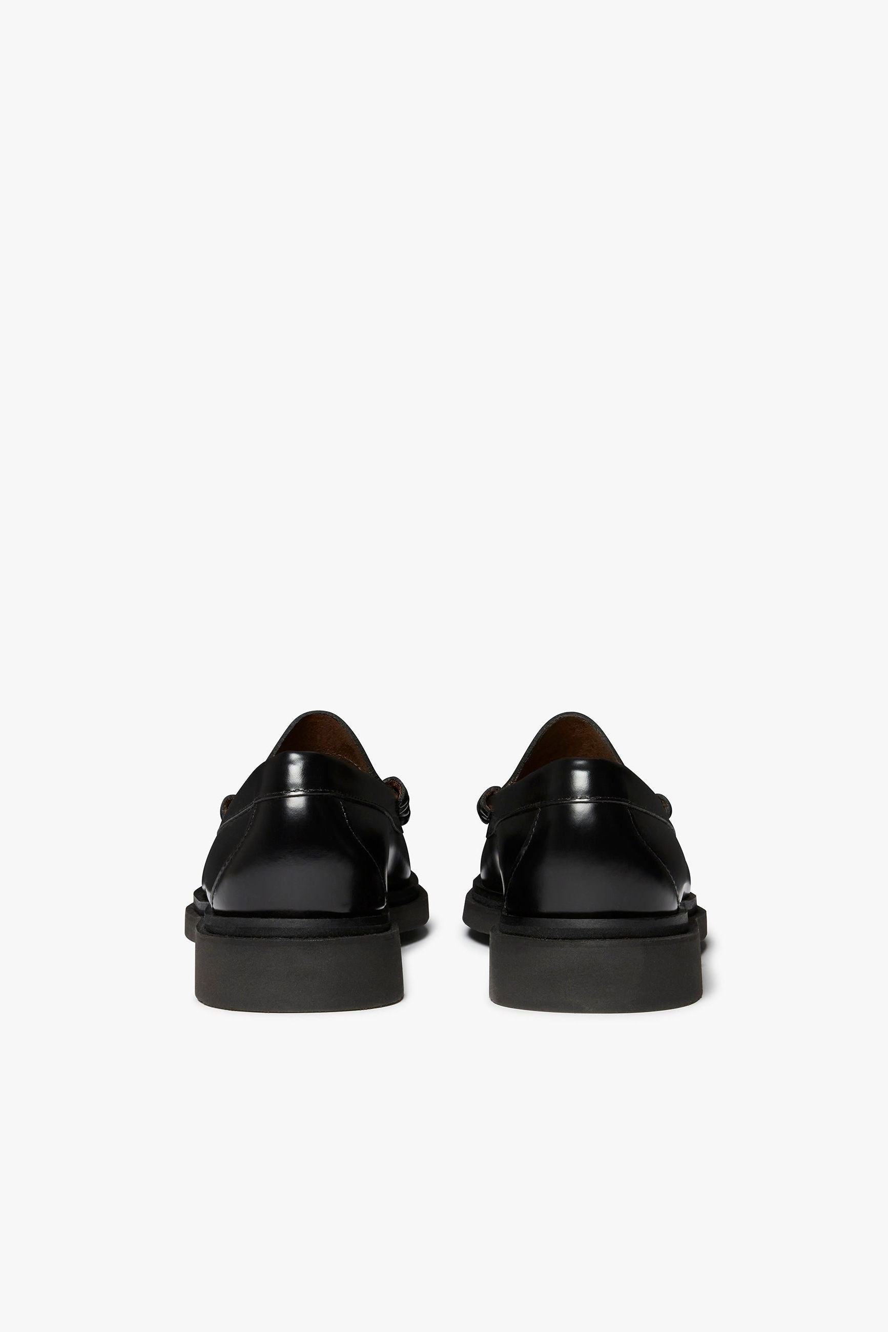 G.H. Bass Weejuns Step Larson Penny Loafers - Black Leather