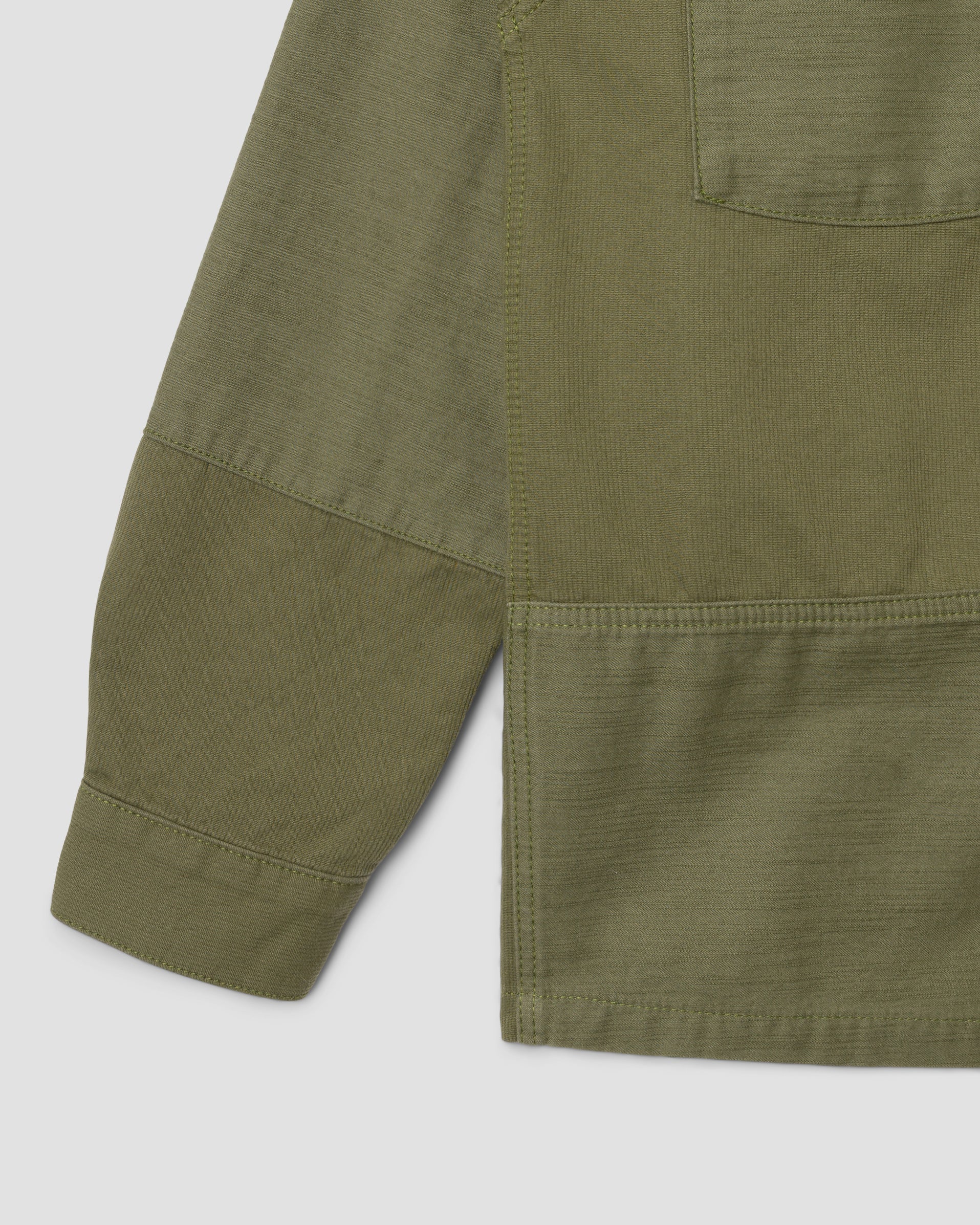 CPO Shirt - Olive Poplin/Sateen