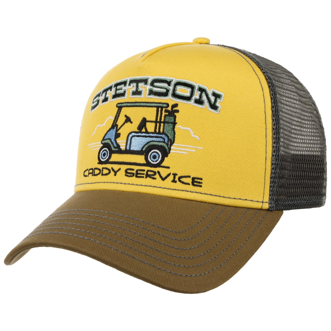 Caddy Service Trucker Cap - Brown/Grey