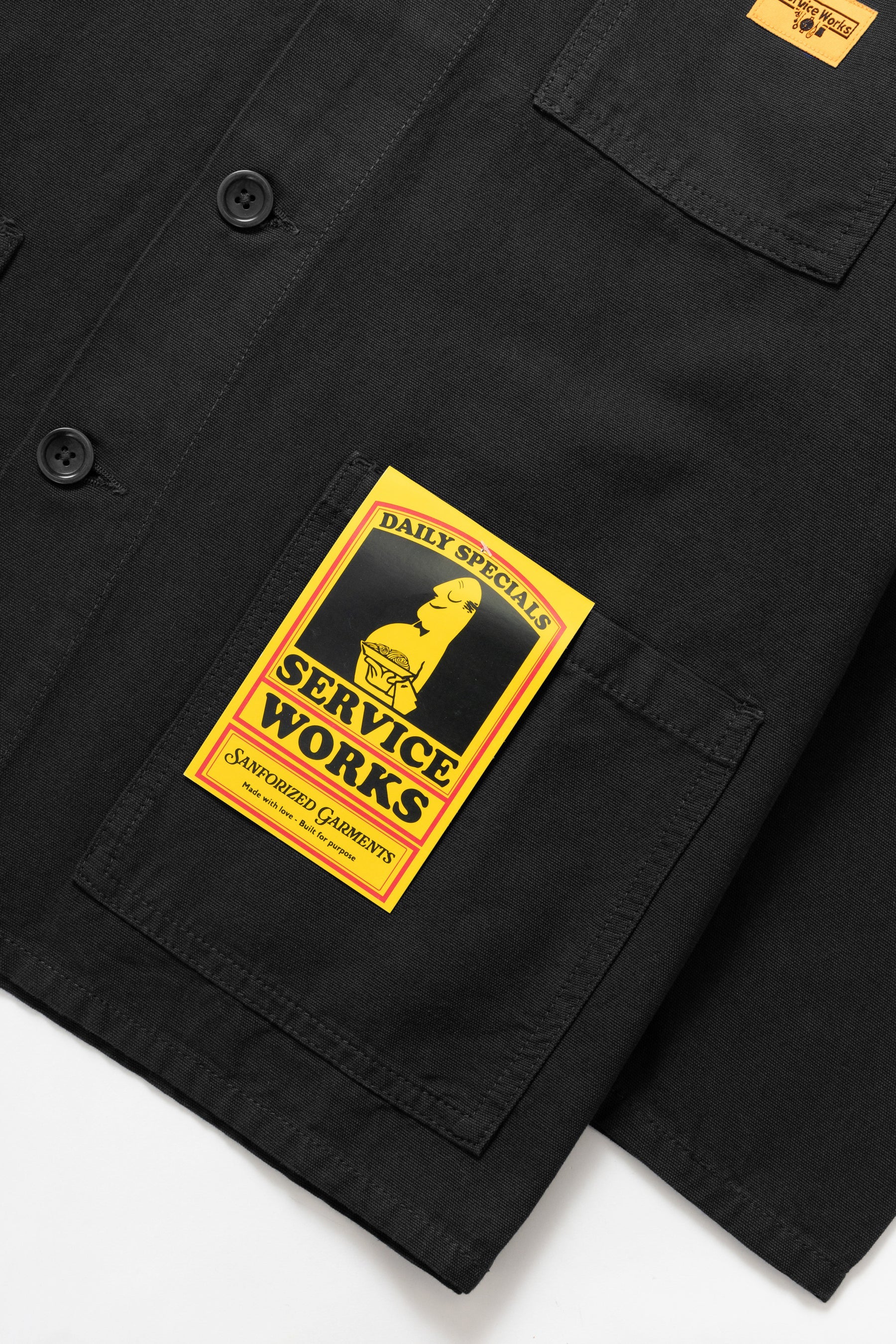 Chore Shirt - Black Canvas
