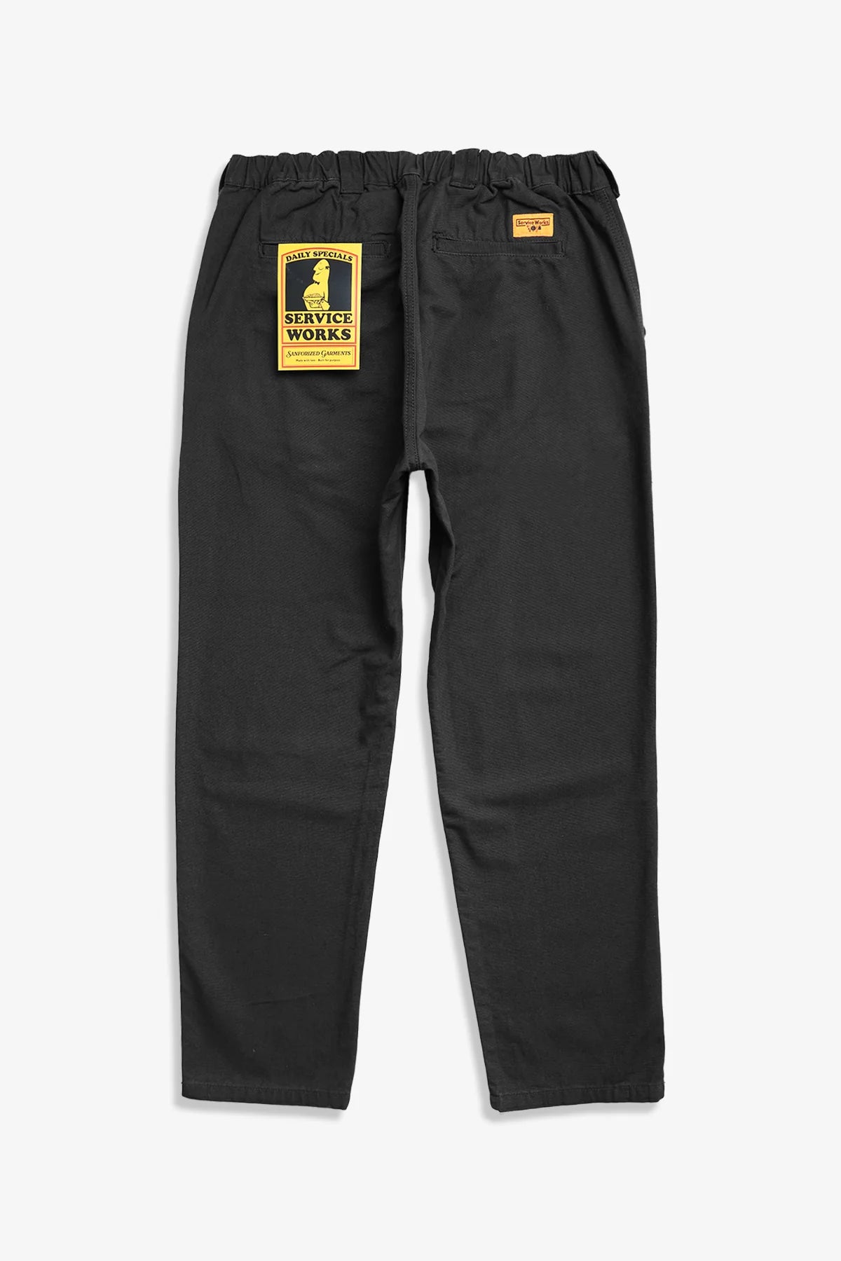 Waiter Pant - Black Canvas