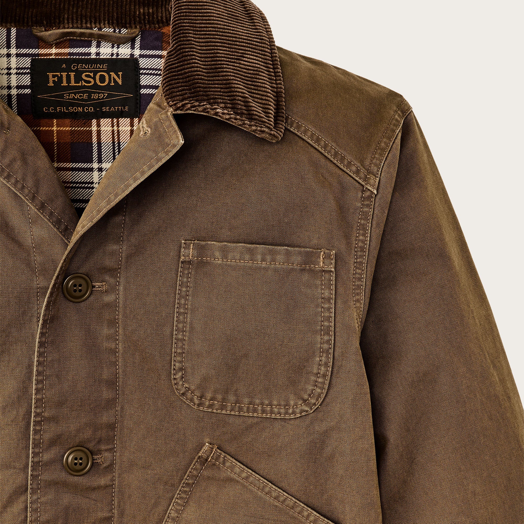 Canvas Outfitter Jacket - Kangaroo