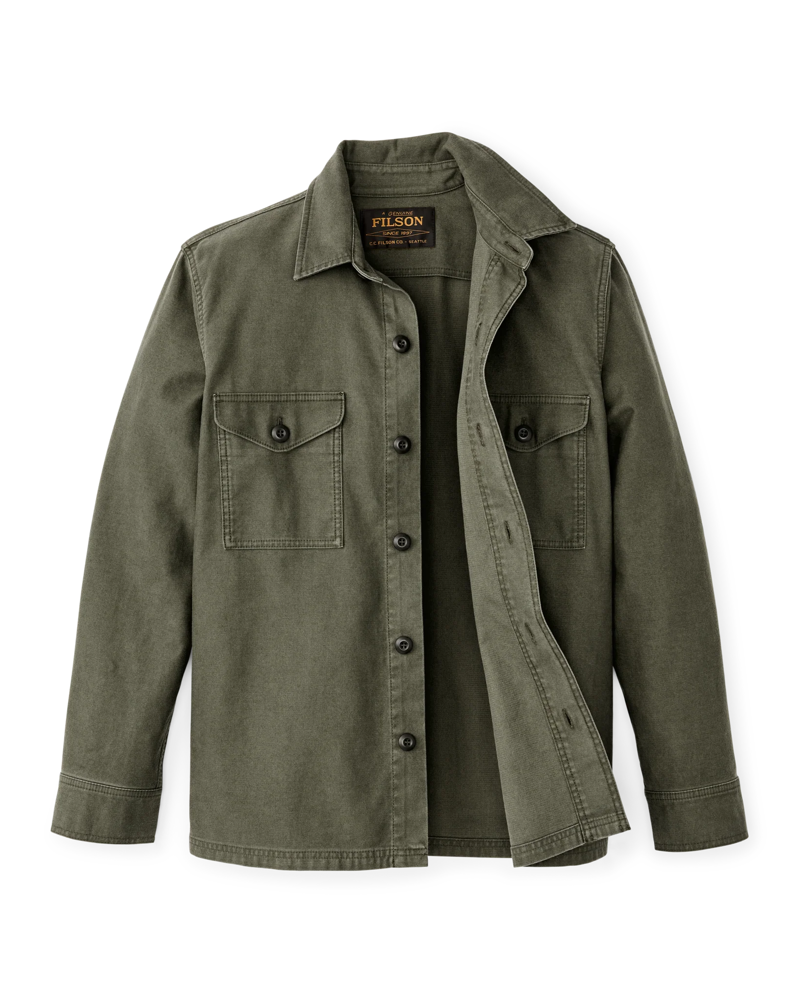 Clarkston Jac Shirt - Surplus Green