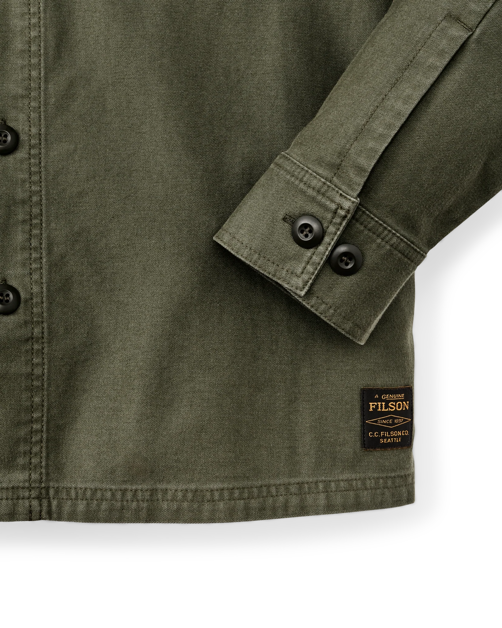 Clarkston Jac Shirt - Surplus Green