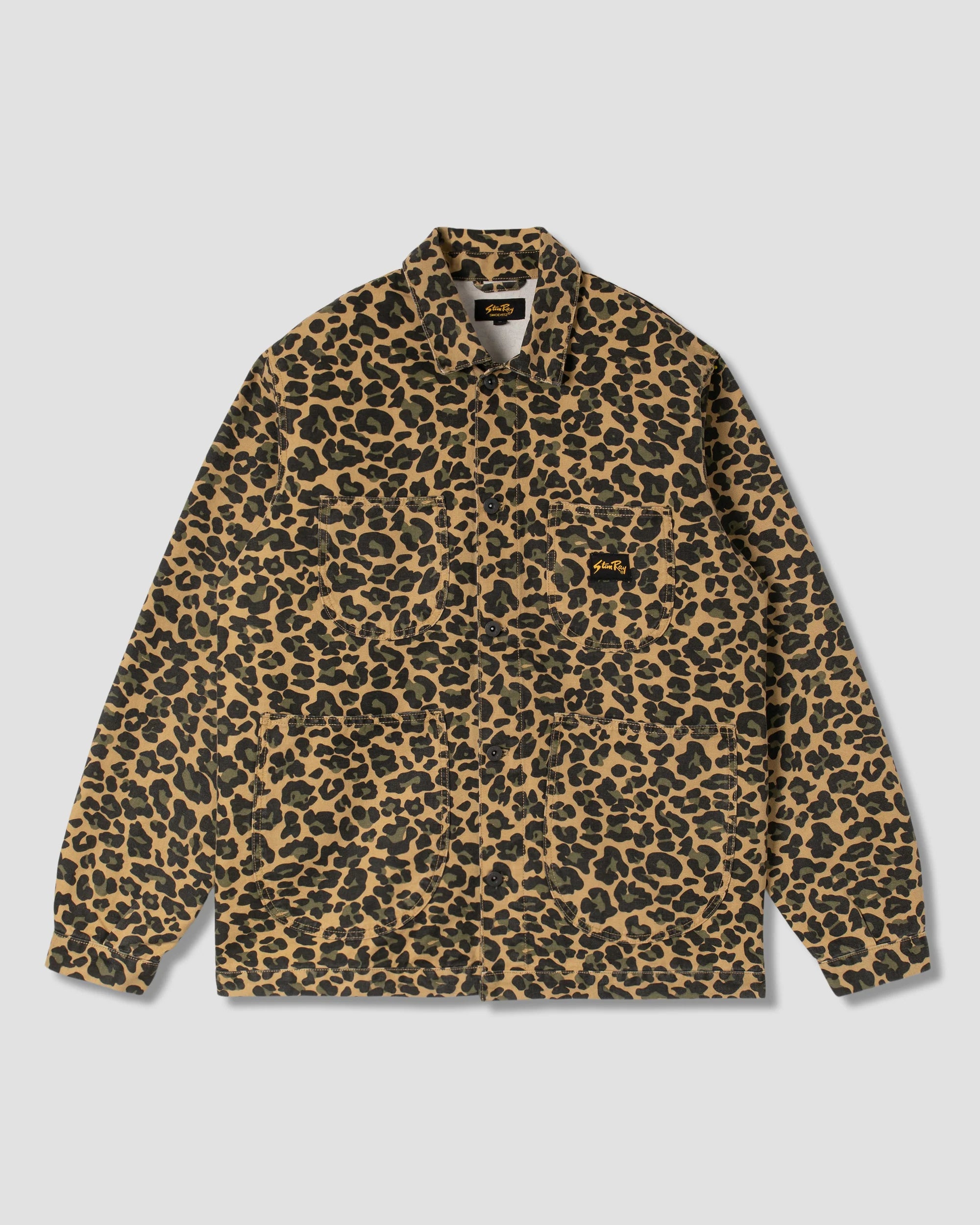 Coverall Jacket - Leopard Camo