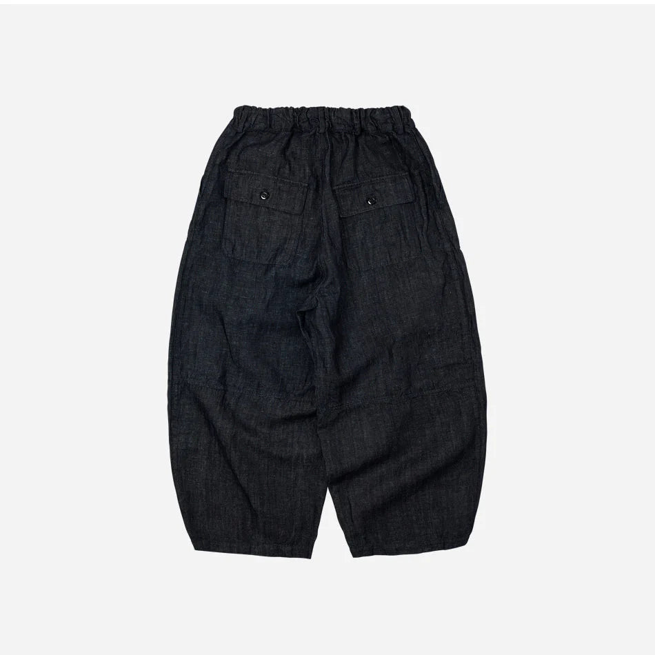 Denim Balloon Pants - Indigo