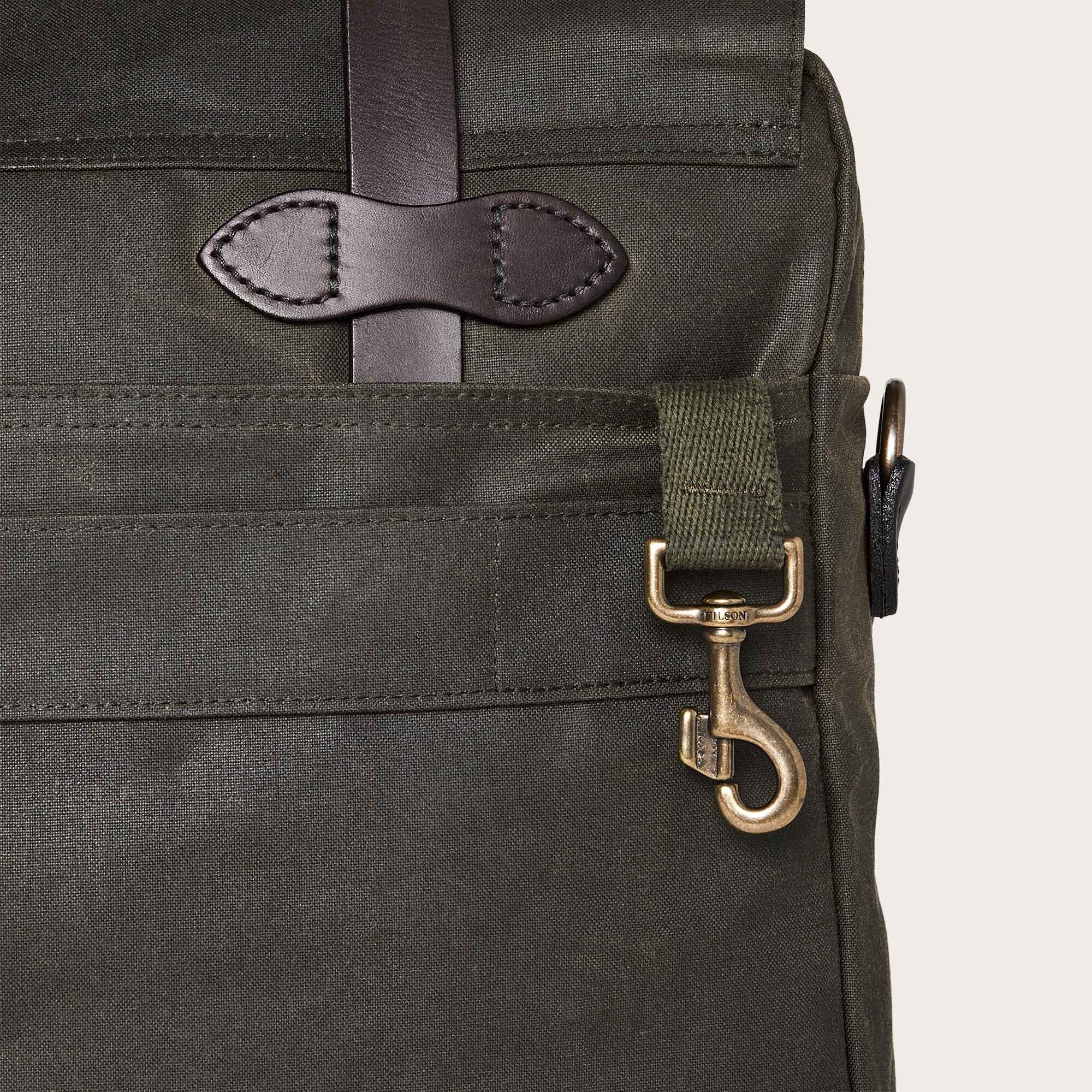 24 Hour Tin Cloth Briefcase - Otter Green