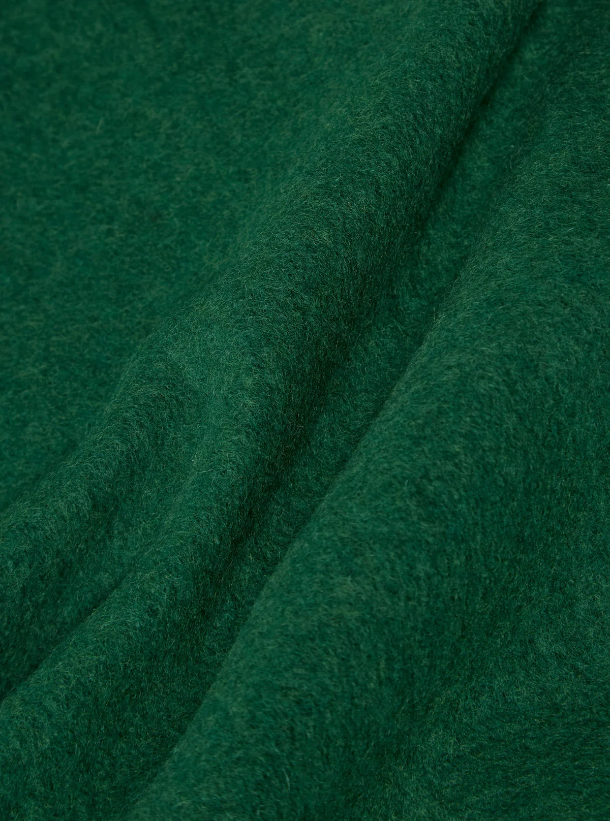 Uniform Jacket - Green Wool Fleece