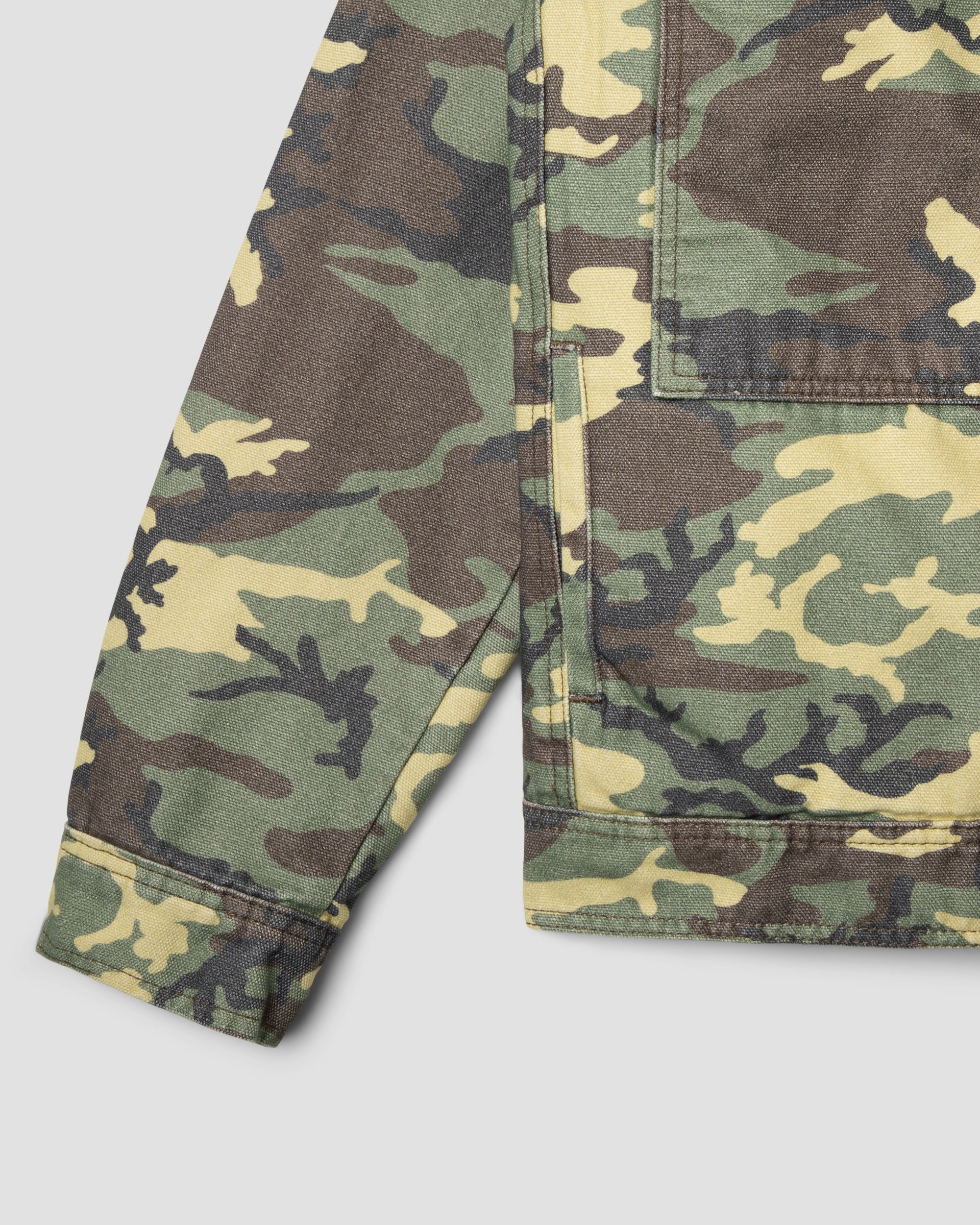 Lined Trucker Jacket - Woodland DPM Duck