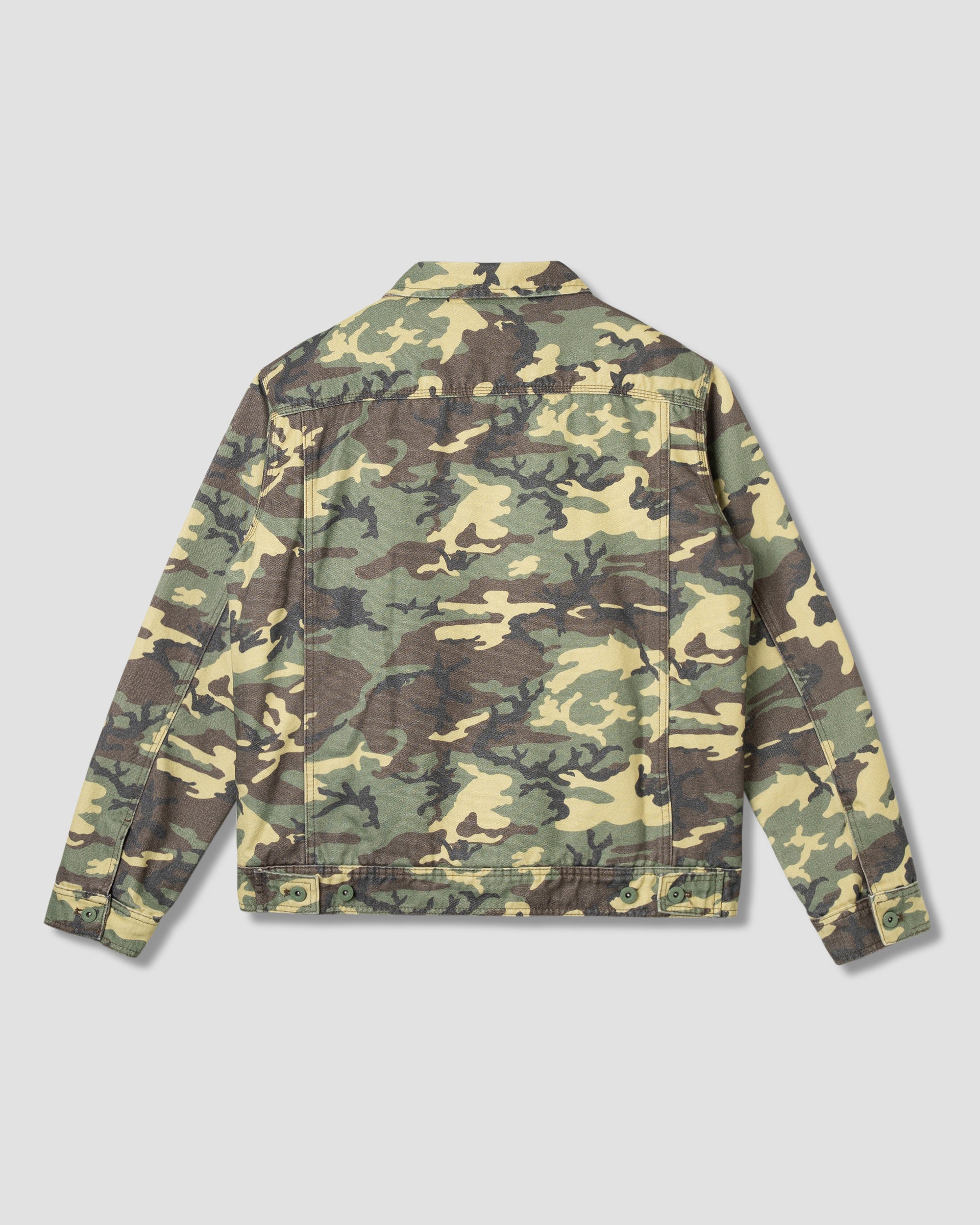 Lined Trucker Jacket - Woodland DPM Duck