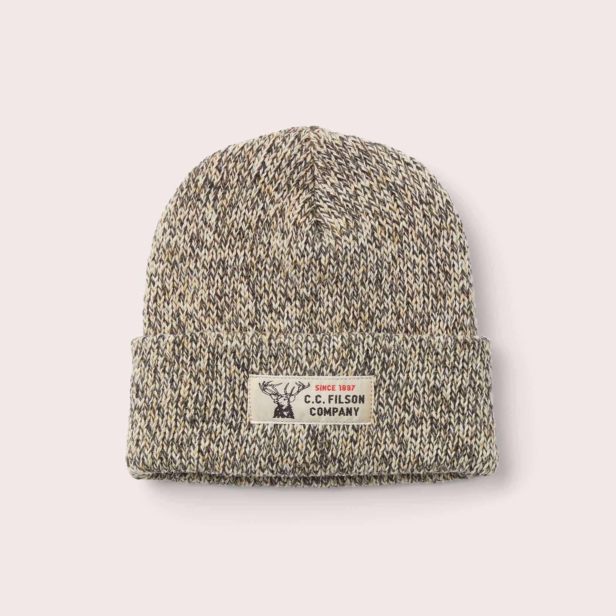 Lined Ragg Wool Beanie - Charcoal Heather