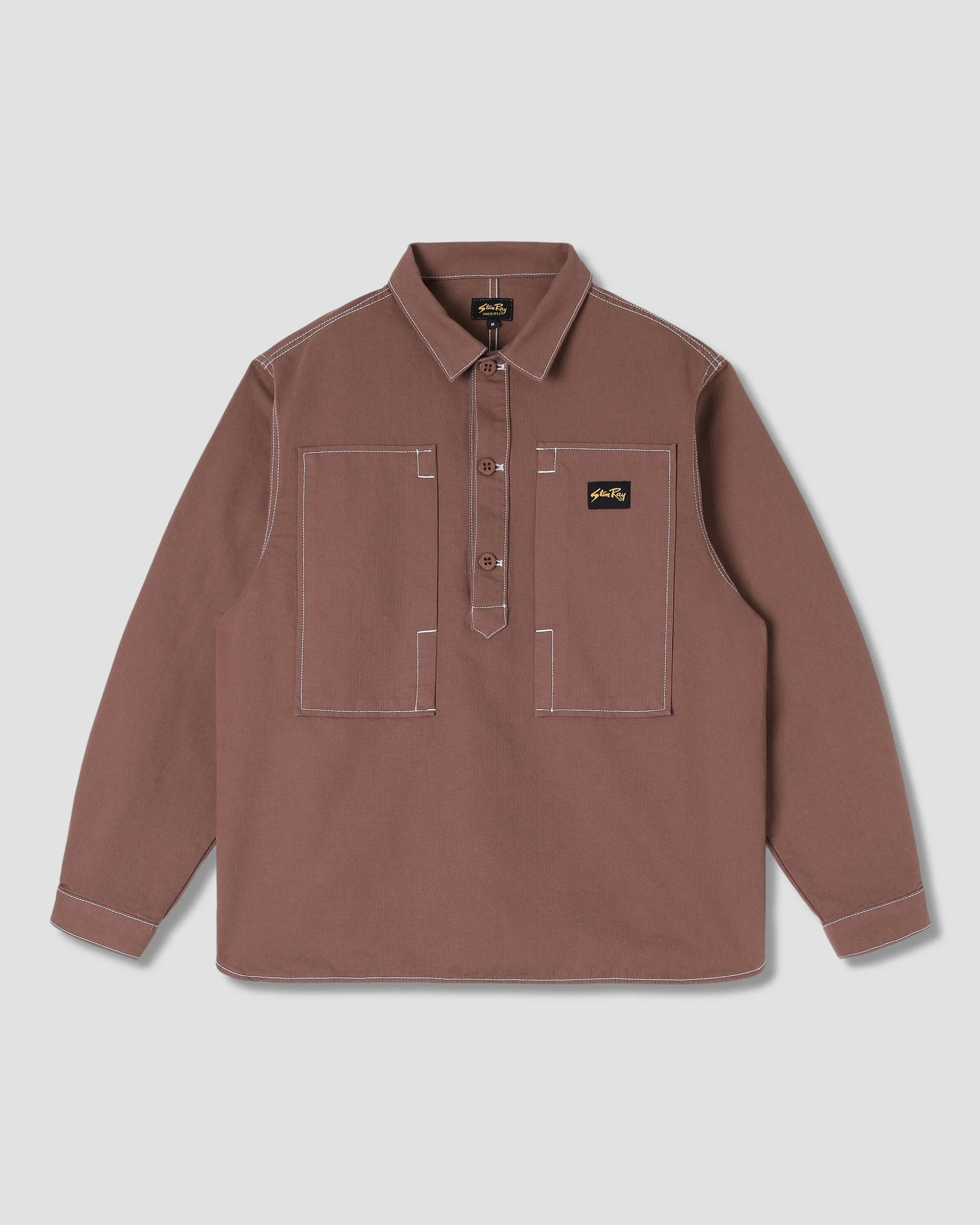 Painters Pop Over Shirt - Acorn Bedford