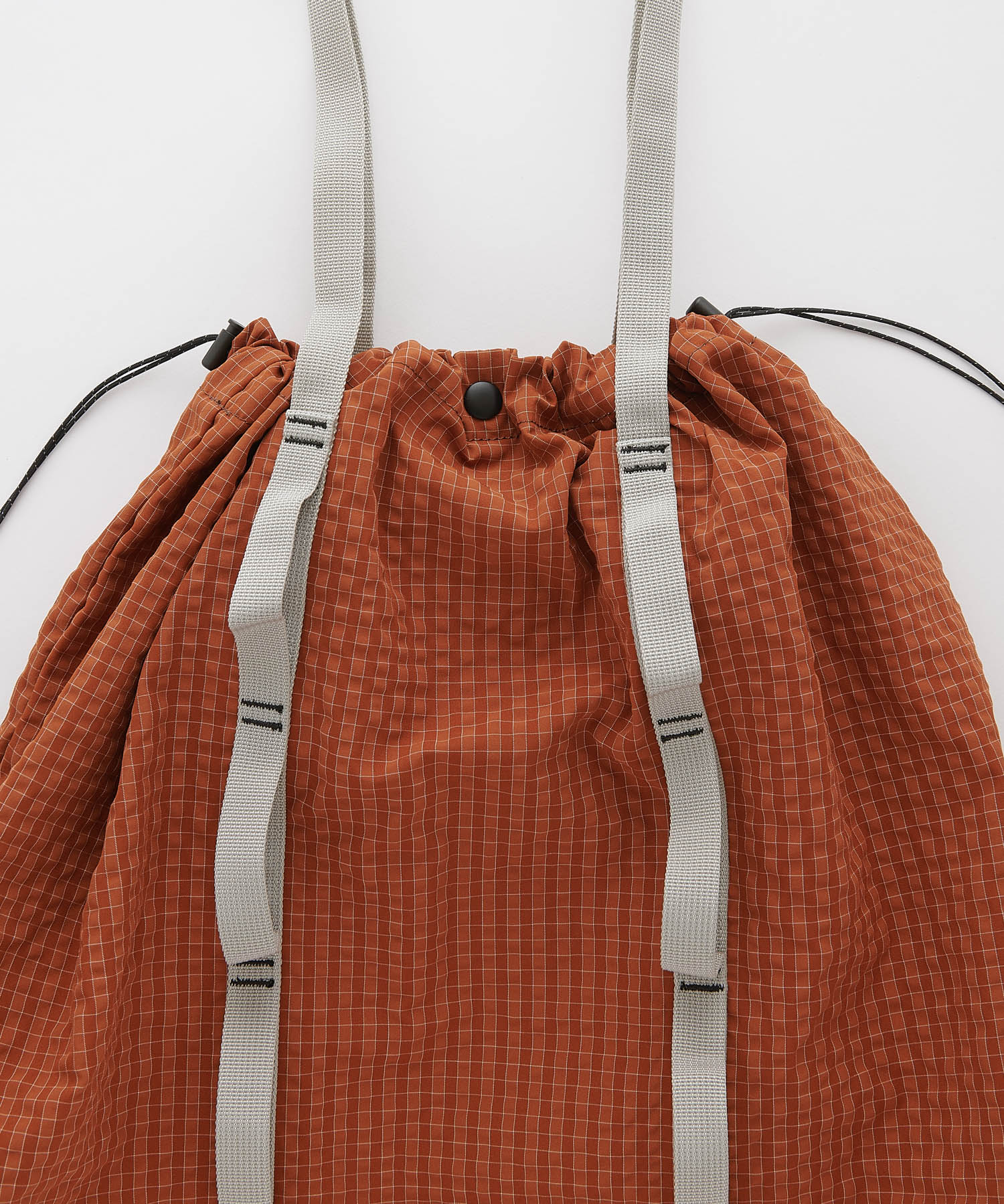 Plaid Climbing Tote - Brick