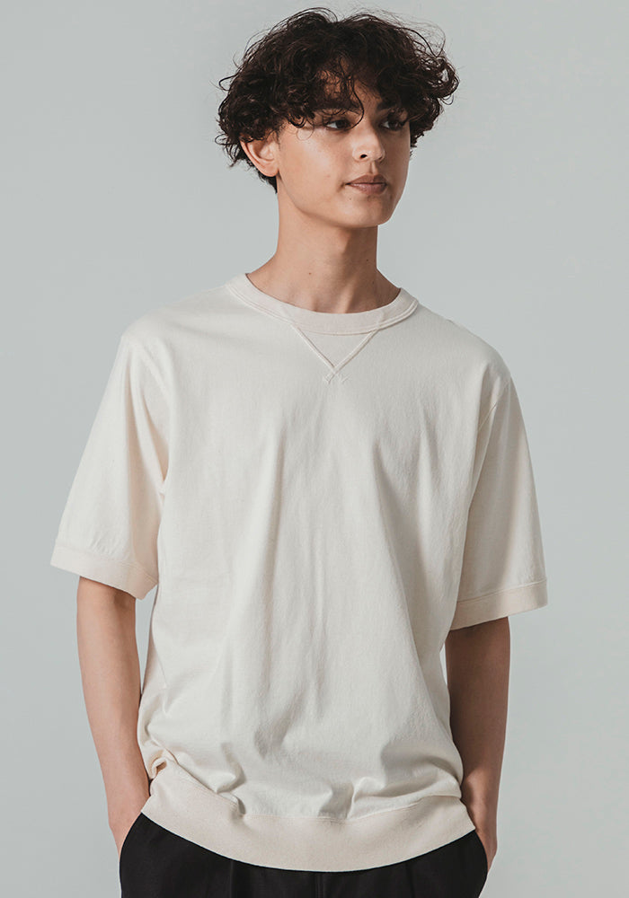 Rib T-Shirt - Ecru
