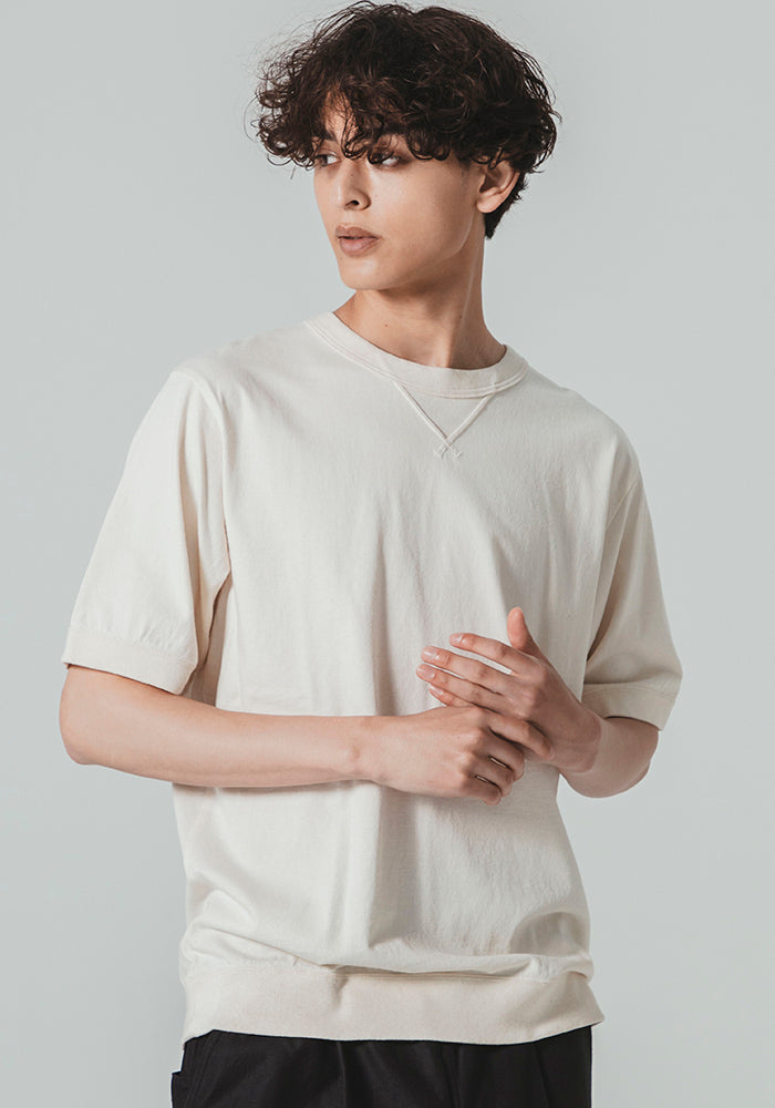 Rib T-Shirt - Ecru