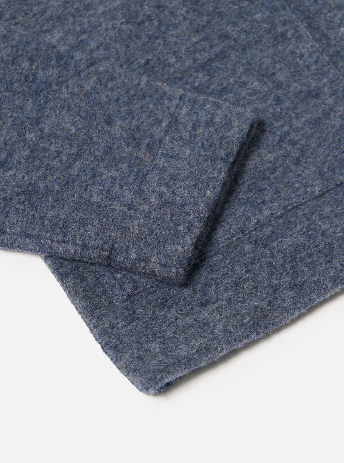 Uniform Jacket - Slate Blue Wool Fleece