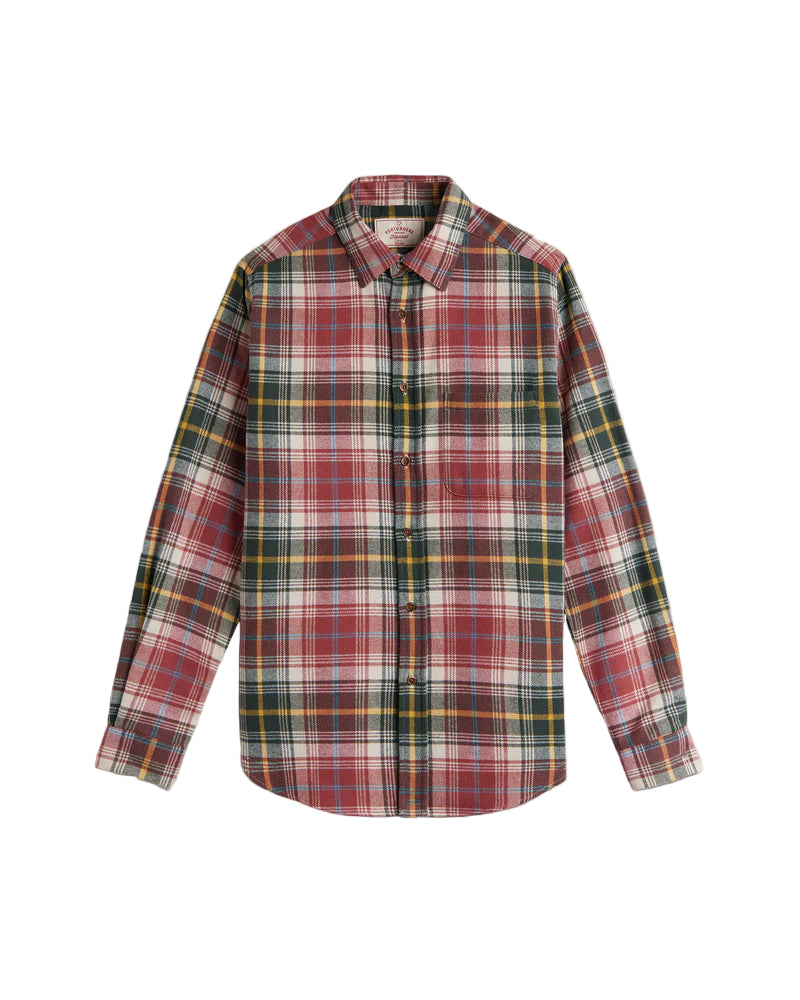 Alpi Shirt - Red Tartan Plaid
