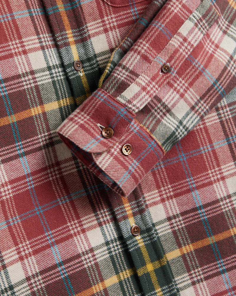 Alpi Shirt - Red Tartan Plaid