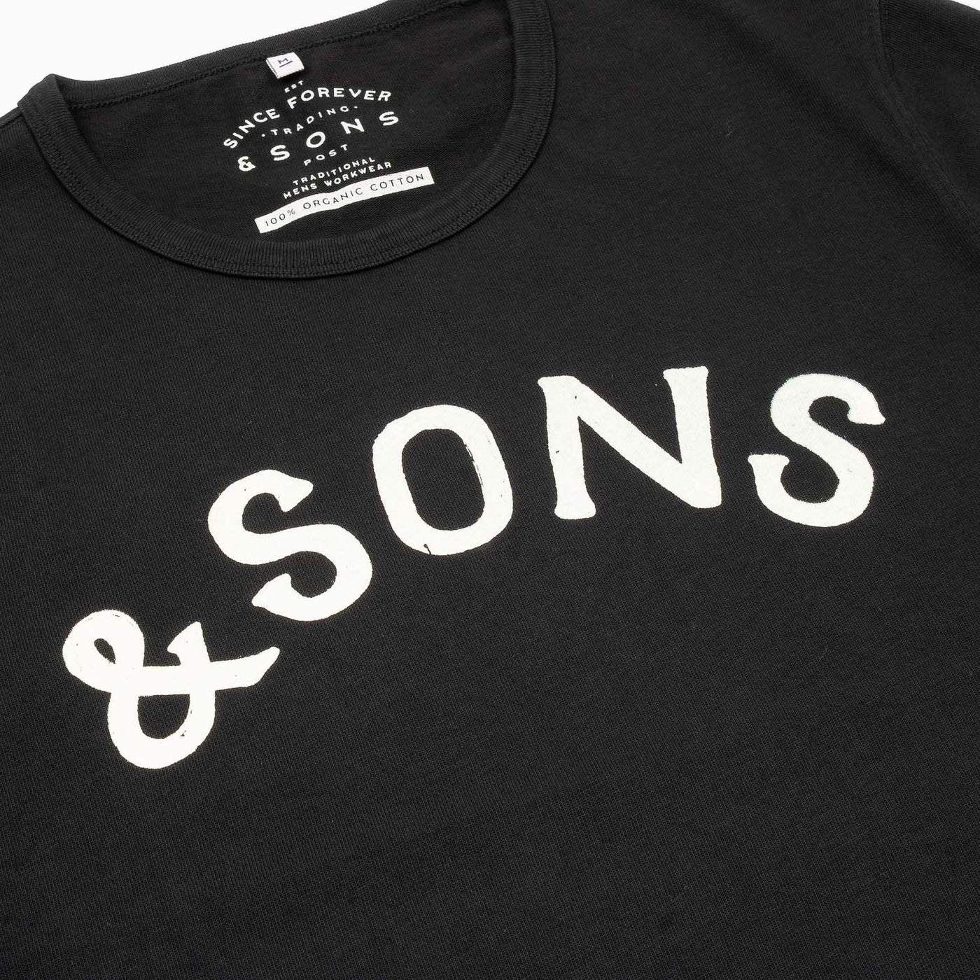 Boxer Arch Logo T-Shirt - Black