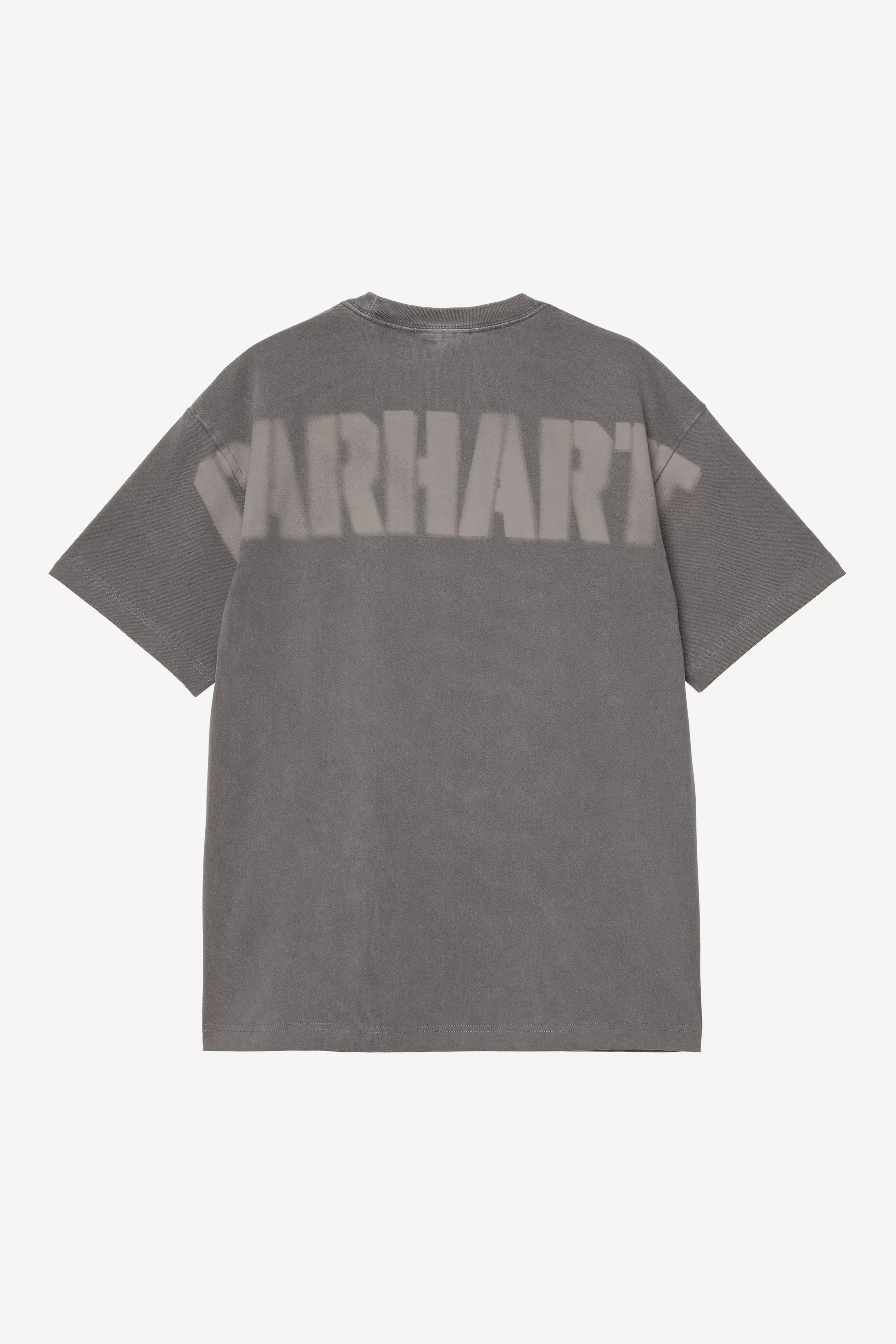 S/S RGGD T-Shirt - Black (Garment Dyed)