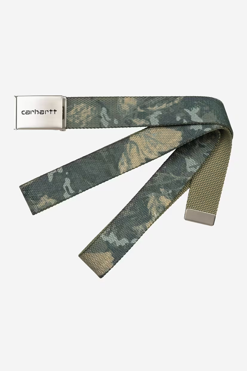 Clip Belt Chrome - Camo Combi, Green