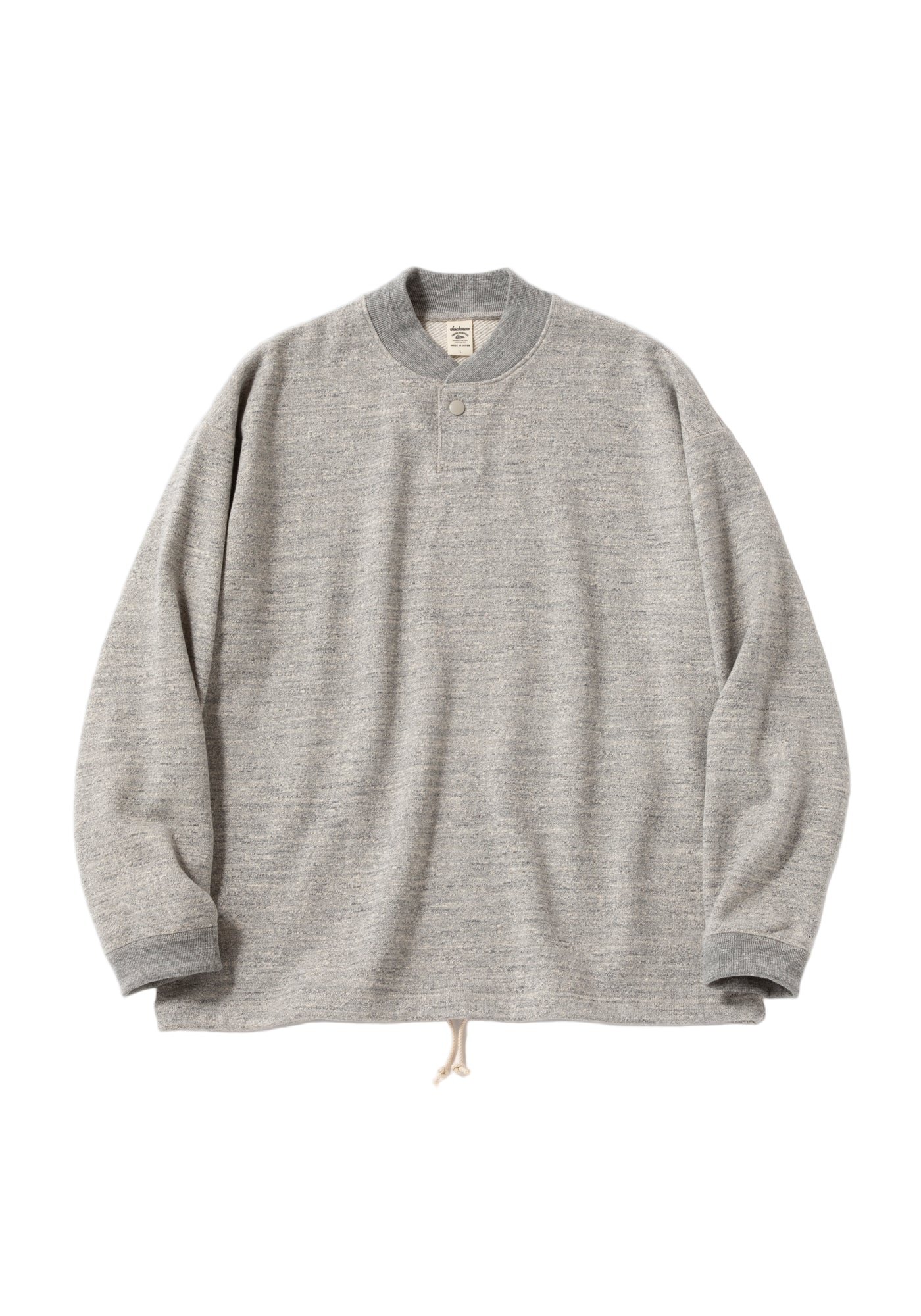 GG Sweat GJ Neck - Heather Grey