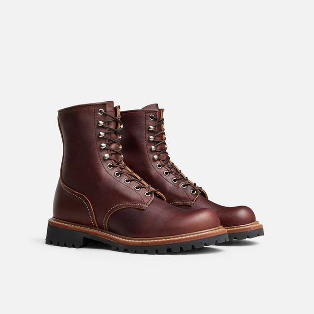 8" Inch Logger Boots 4585 - Briar Oil Slick