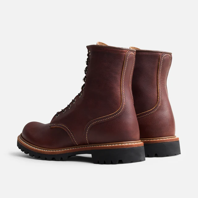8" Inch Logger Boots 4585 - Briar Oil Slick