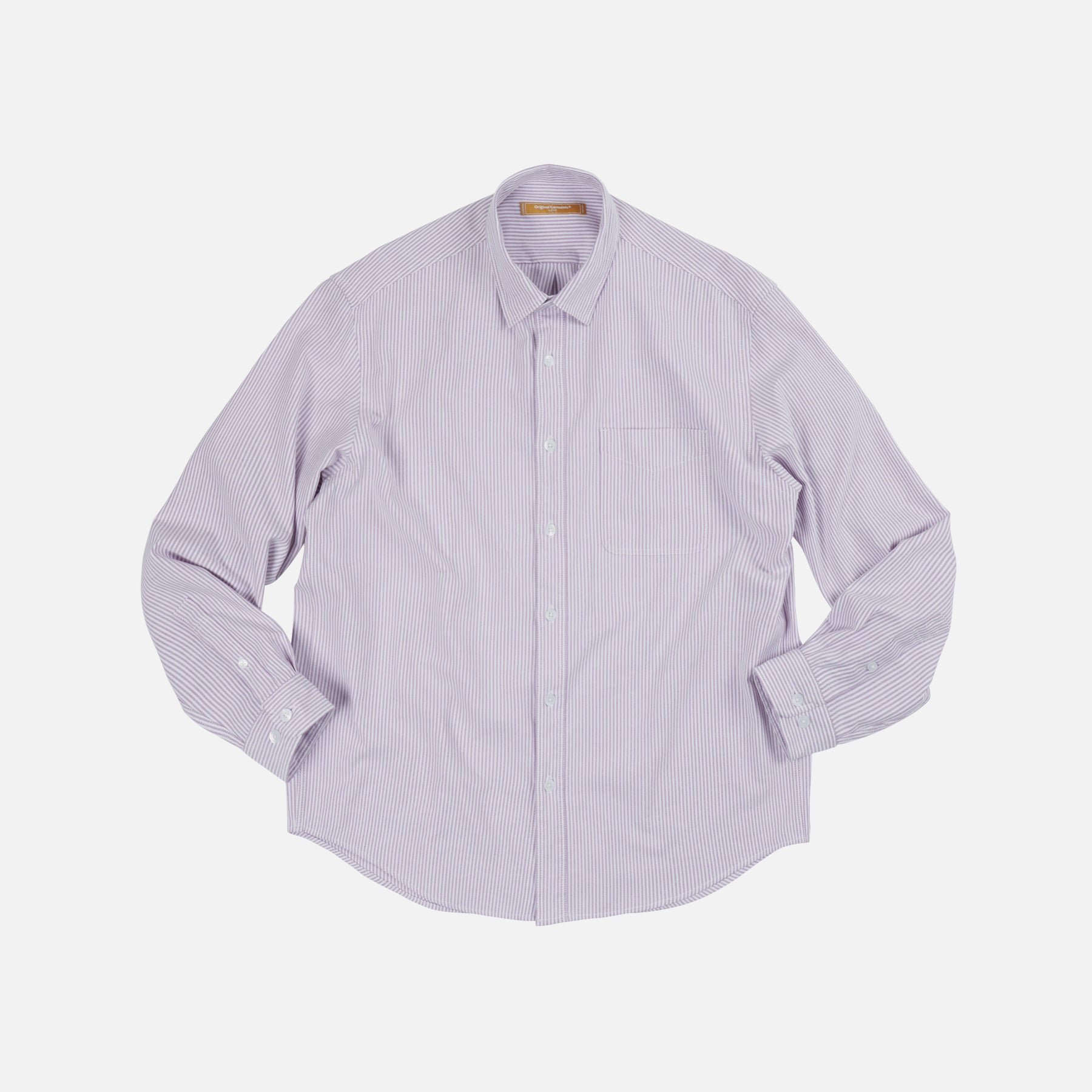 OG Striped Oxford Shirt - Purple