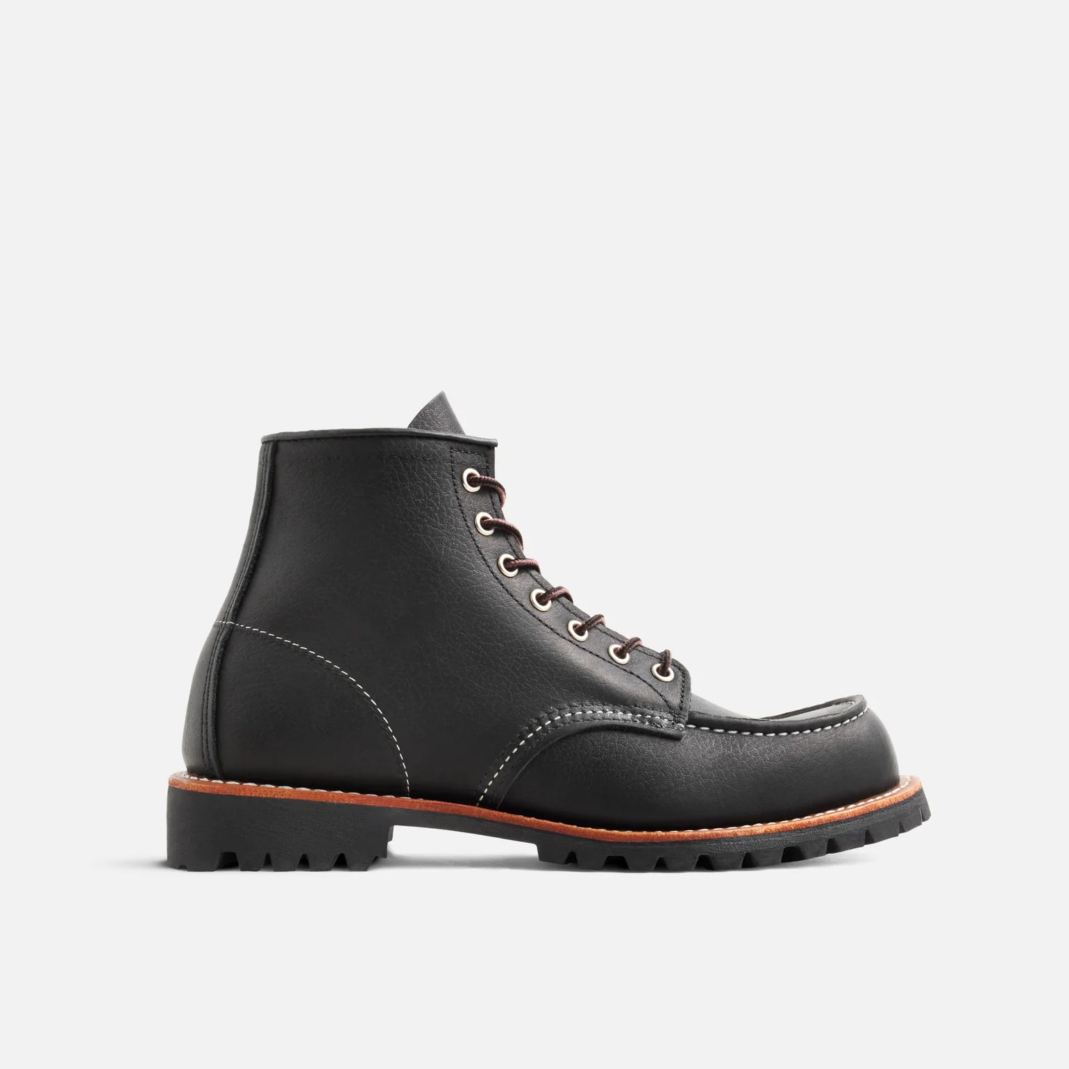 Roughneck Moc Toe Work Boots 2949 - Black Oil Slick
