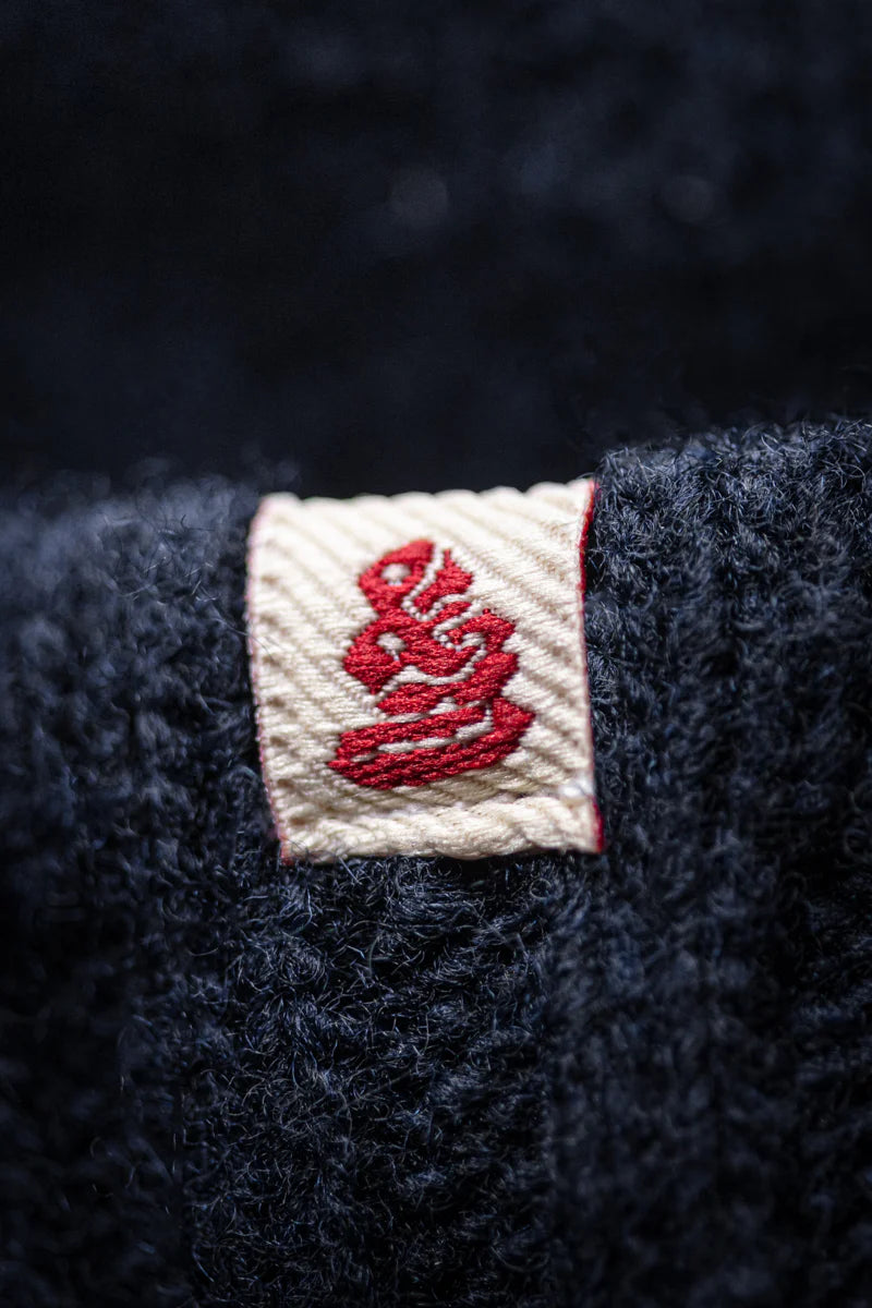 Saint Collar Cardigan - Navy