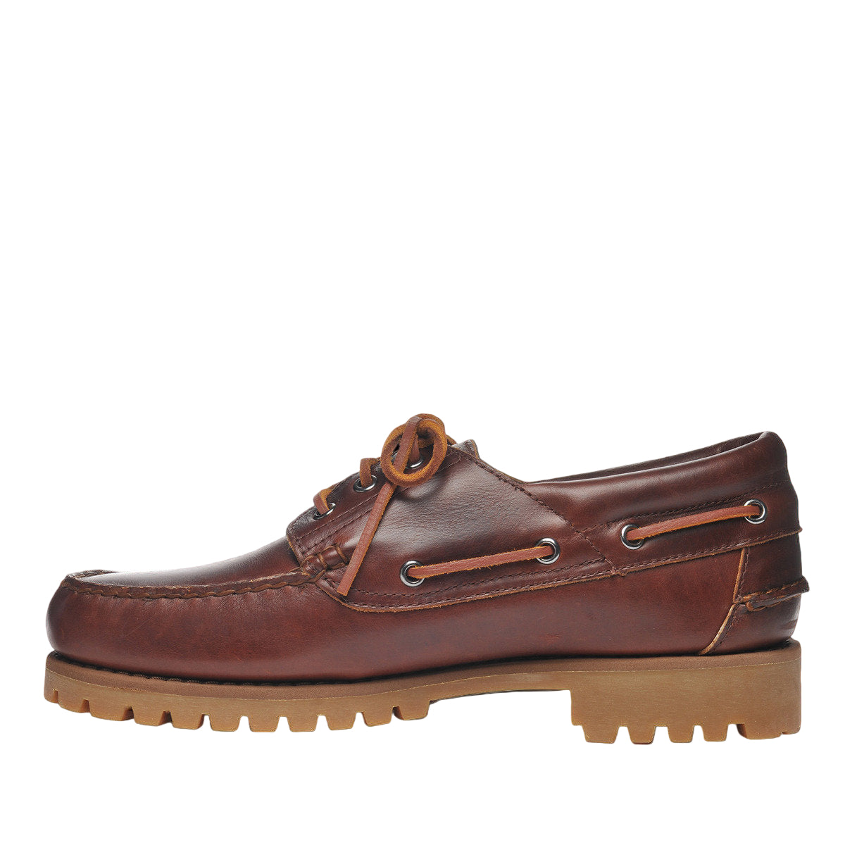 Acadia Leather Moccasin - Brown Cinnamon