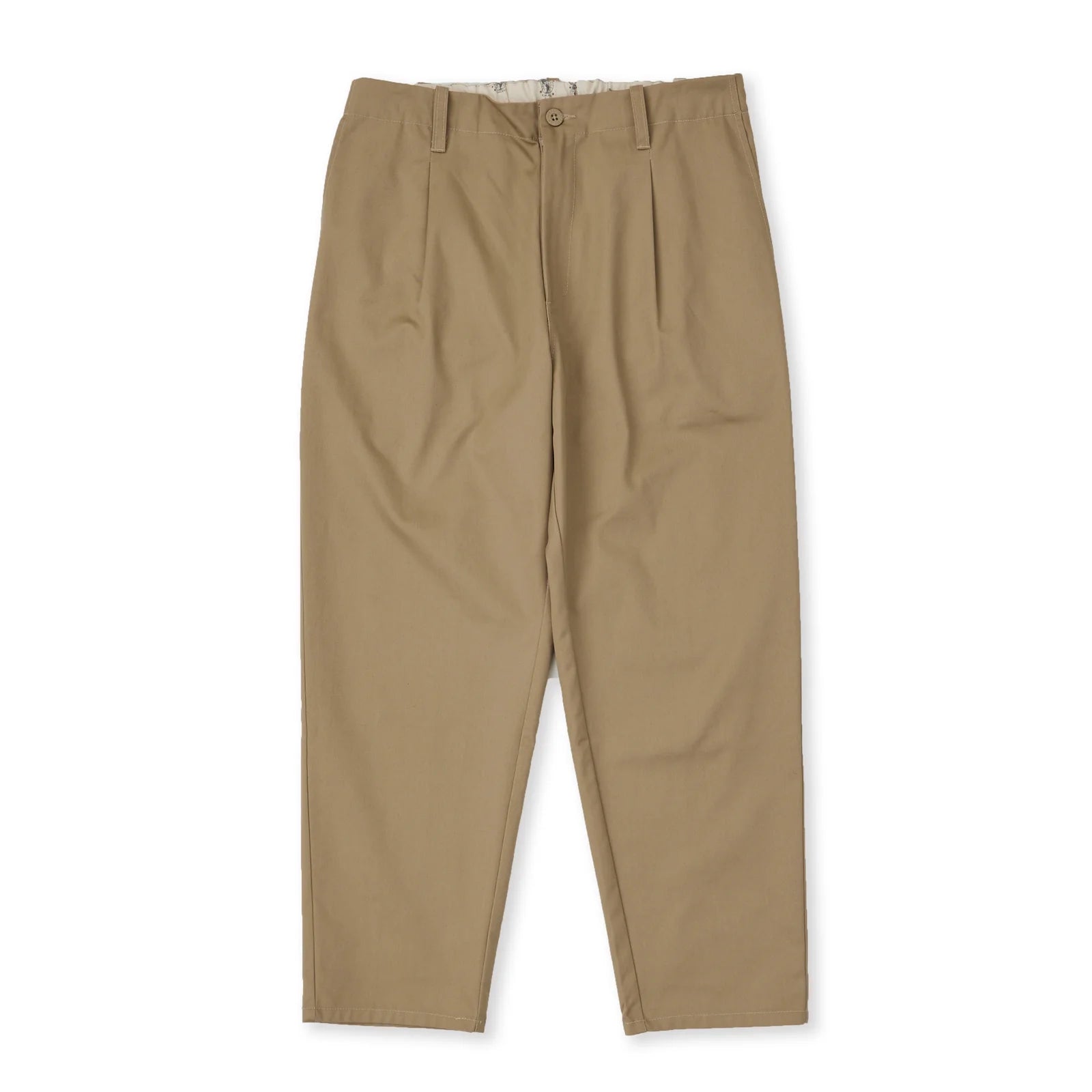 Type.05 Tuck Tapered Pants - Beige