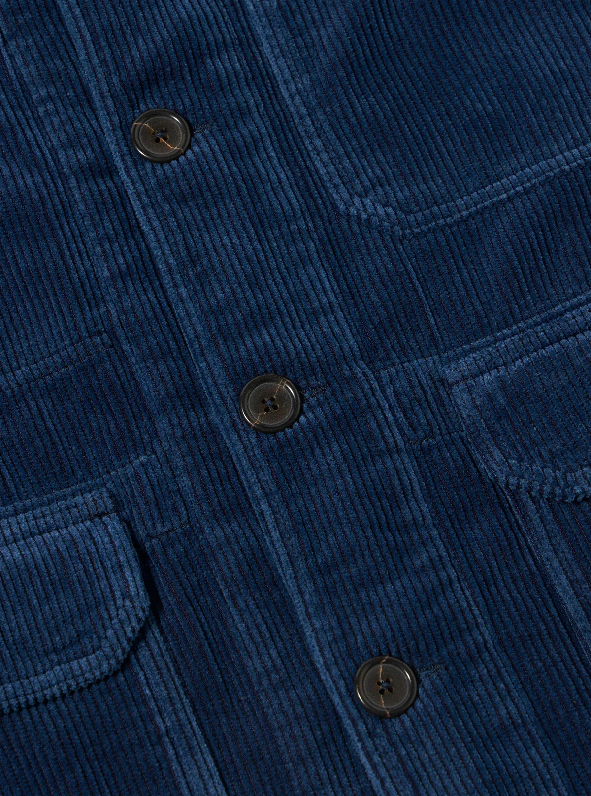 Utility Jacket - Recycled Indigo Cord