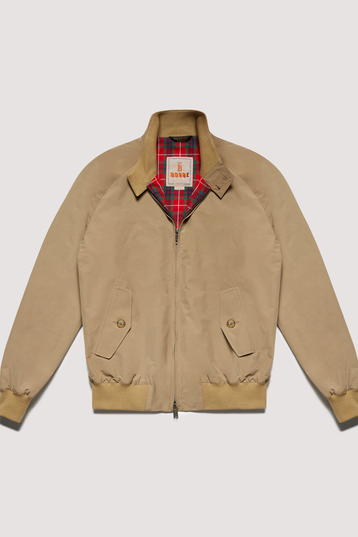 Baracuta G9 Harrington Jacket - Tan