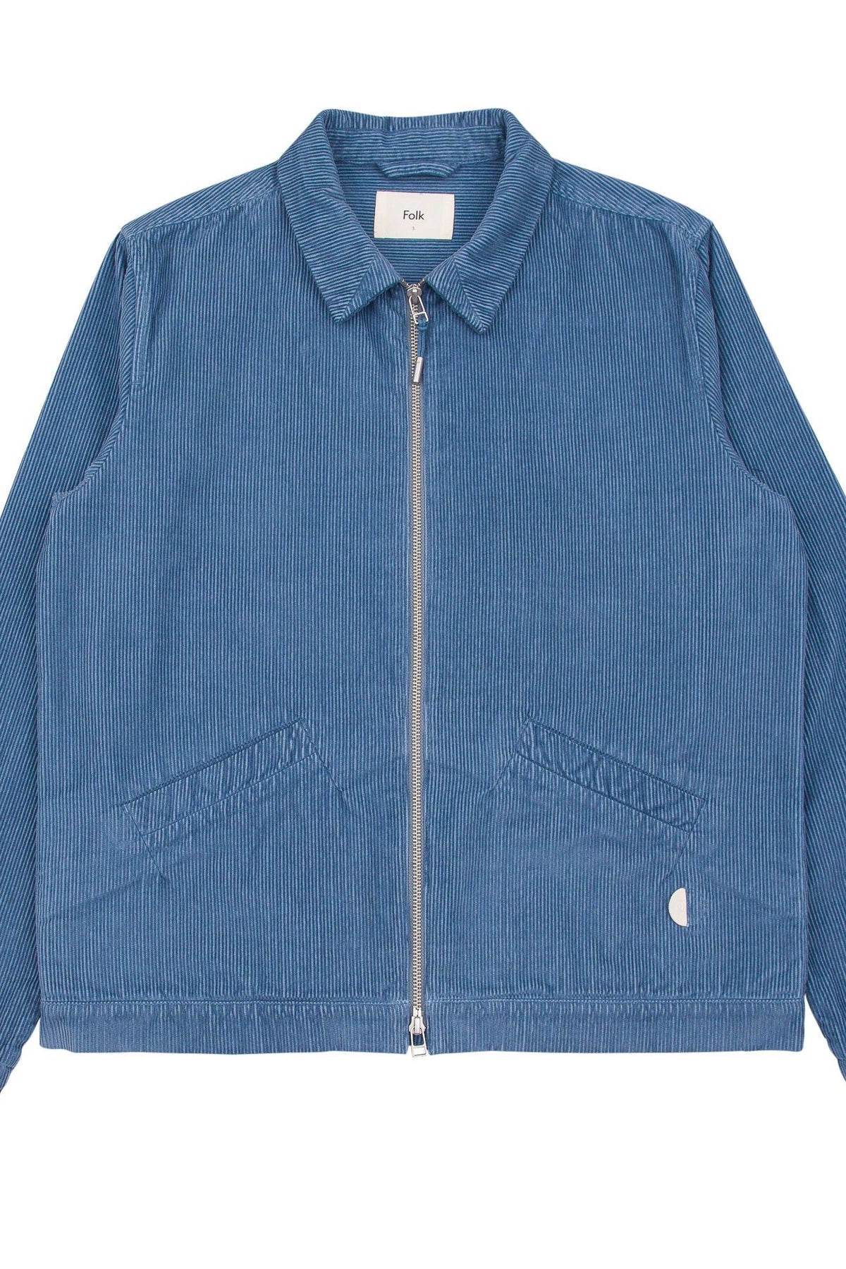 Folk Signal Blouson - Soft Blue Cord