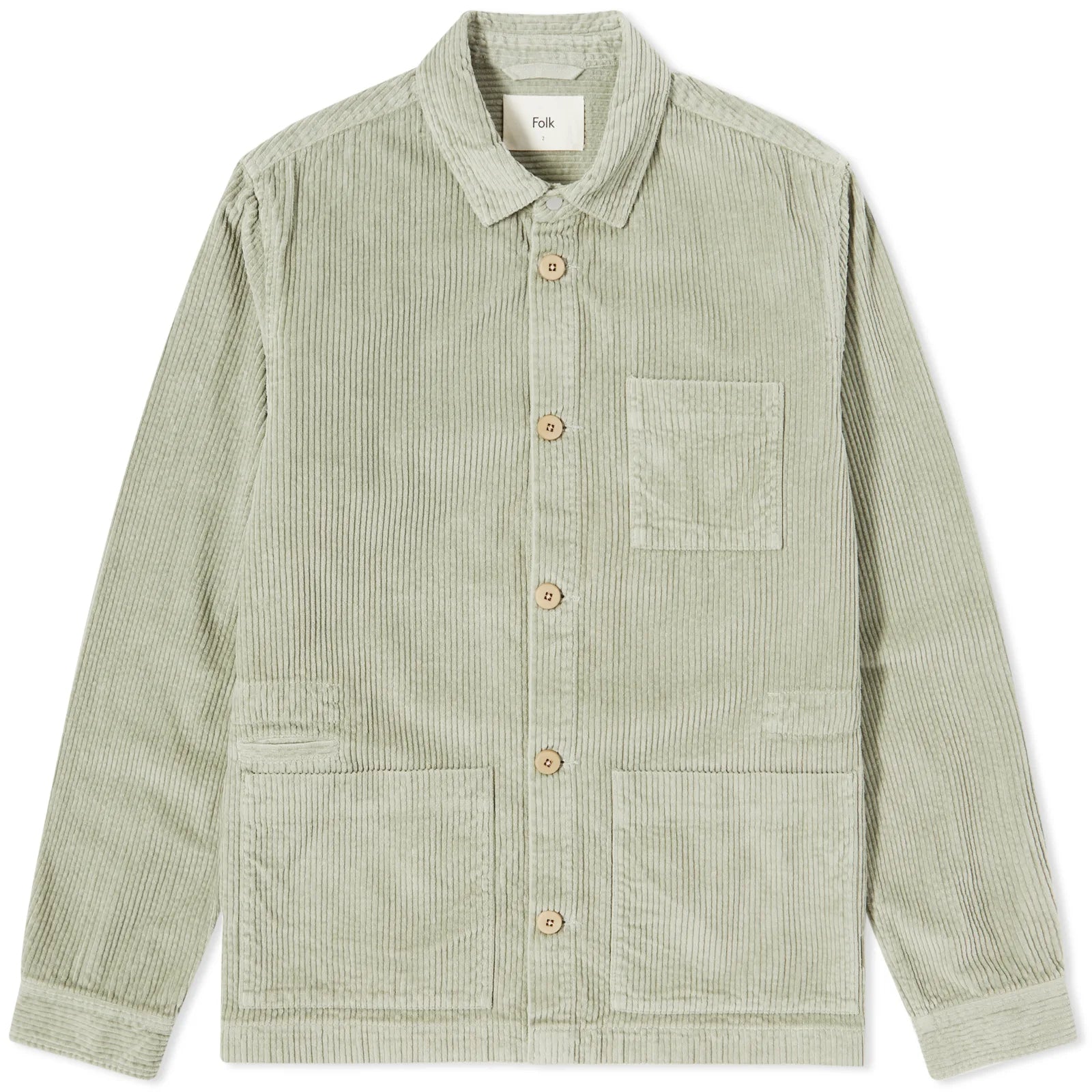 Folk Assembly Jacket - Olive Chunky Cord