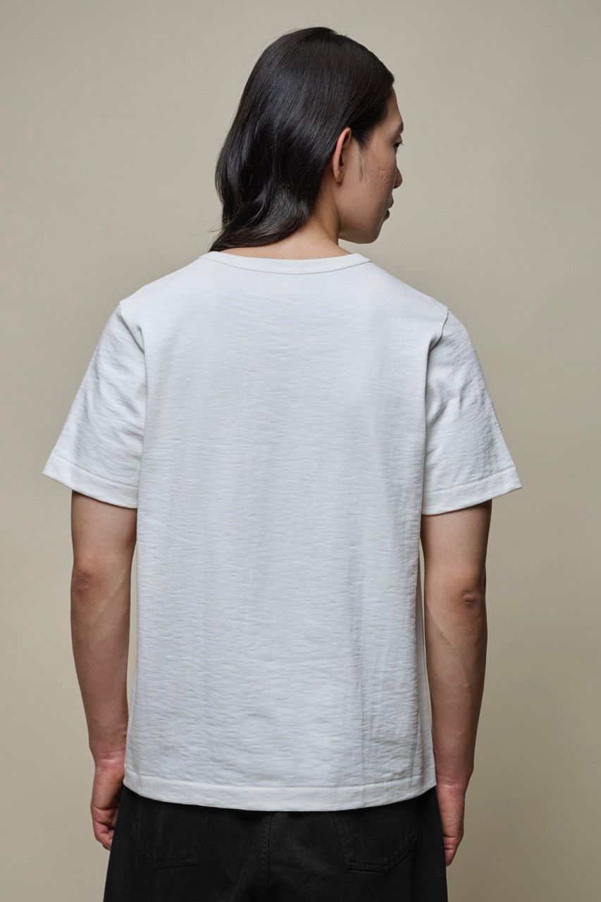 GOOD ORIGINALS 2S14 Men&#39;s Loopwheeled Heavy T-shirt, 10.7oz/sq.yd, relaxed fit 01 white.