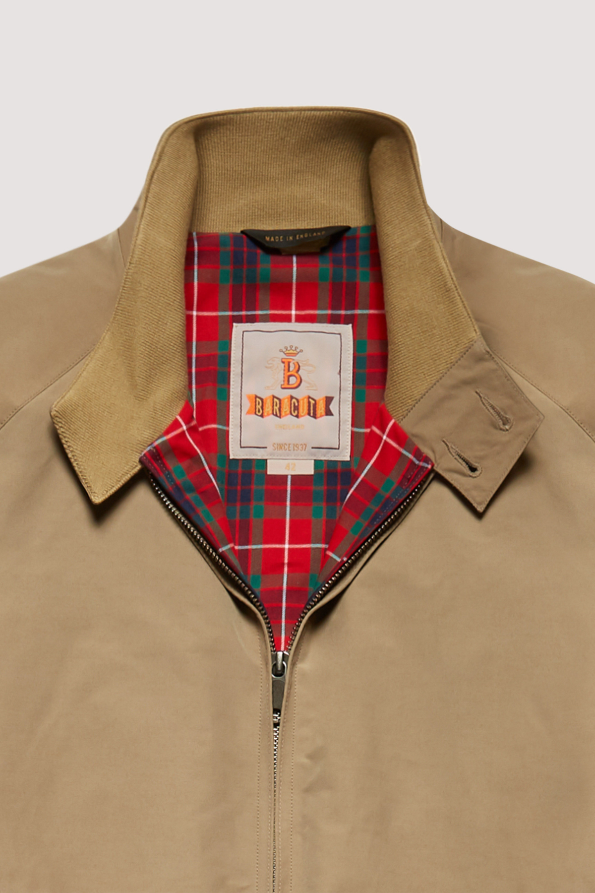 Baracuta G9 Harrington Jacket - Tan