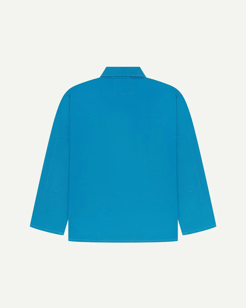 Buttoned overshirt - bright blue