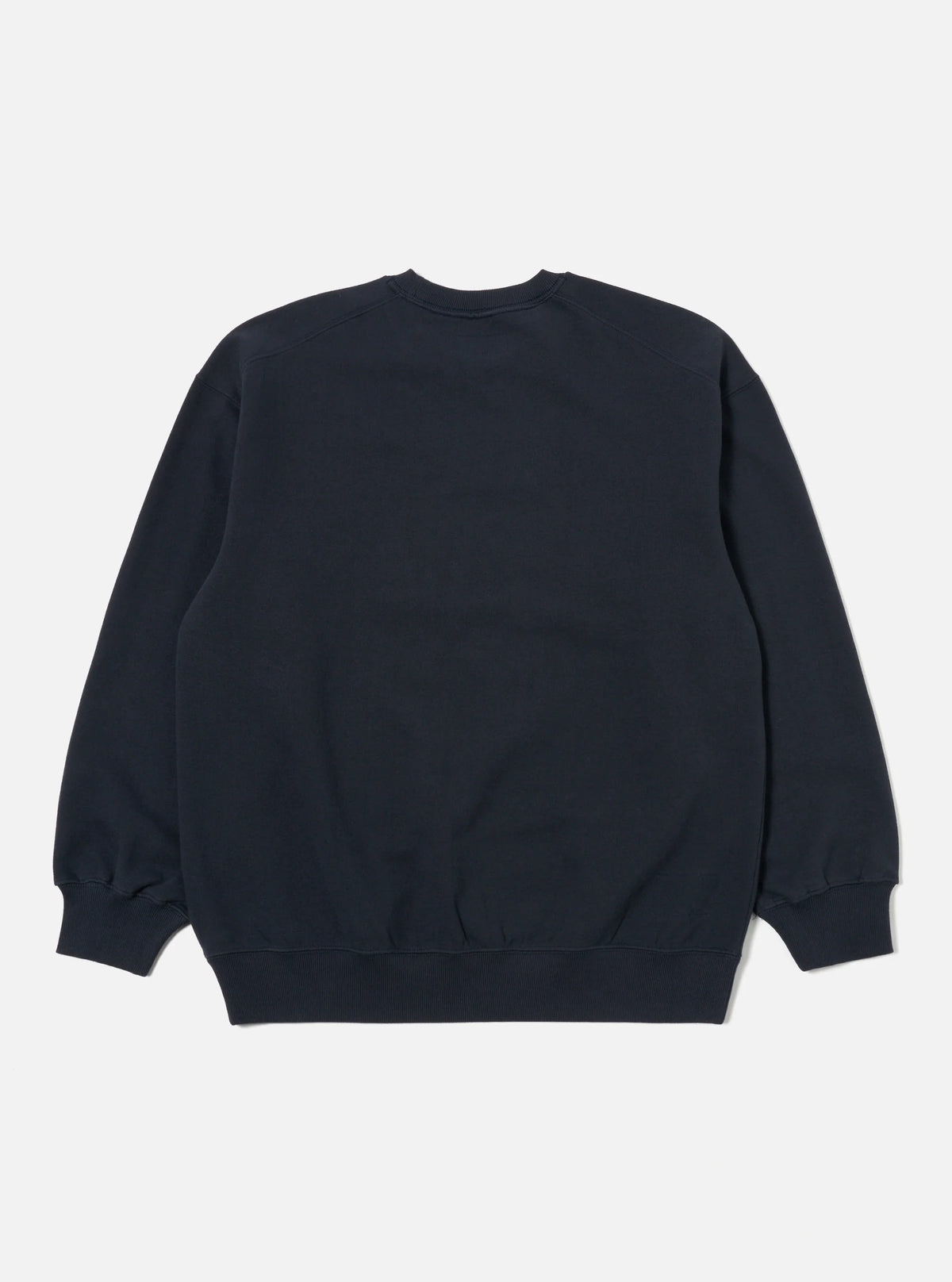 Universal Works Embroidered Sweatshirt in Navy