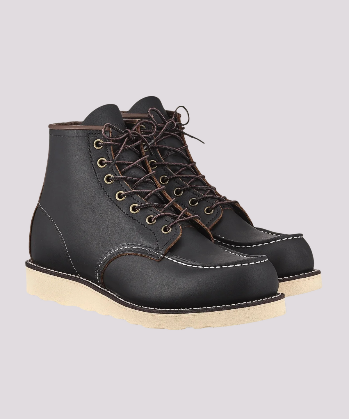 Red Wing Classic Moc Toe Boots 8849 - Black Prairie