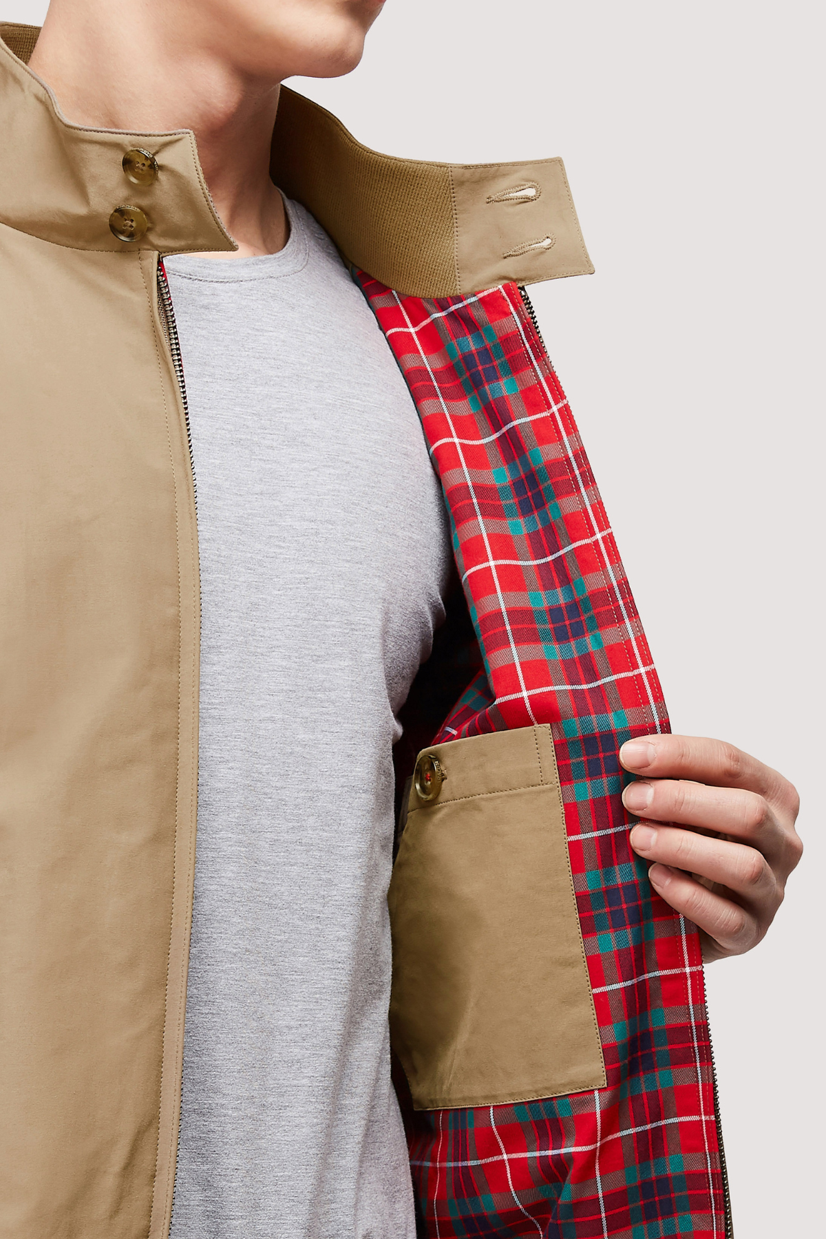 Baracuta G9 Harrington Jacket - Tan