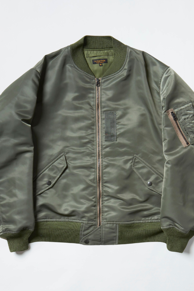 *A Vontade Bomber Jacket - Olive