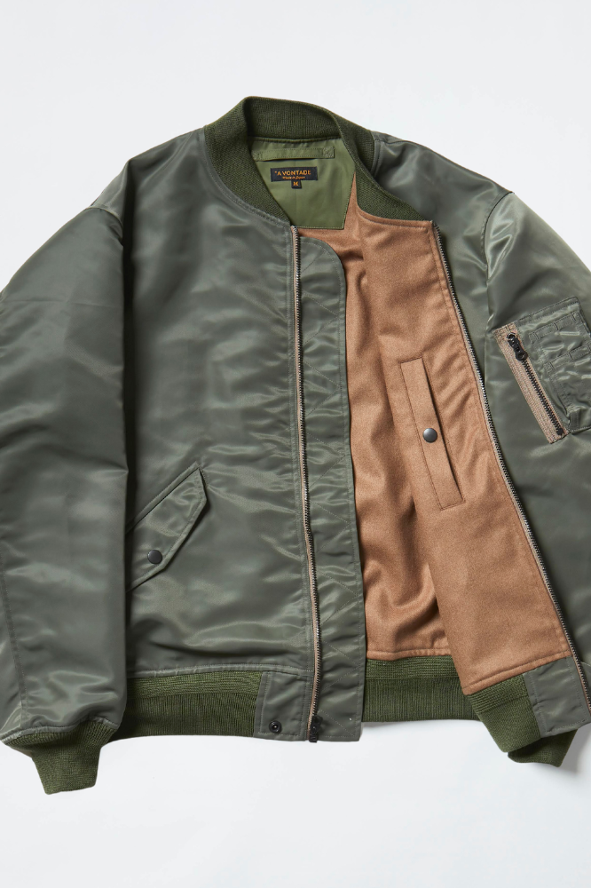 *A Vontade Bomber Jacket - Olive