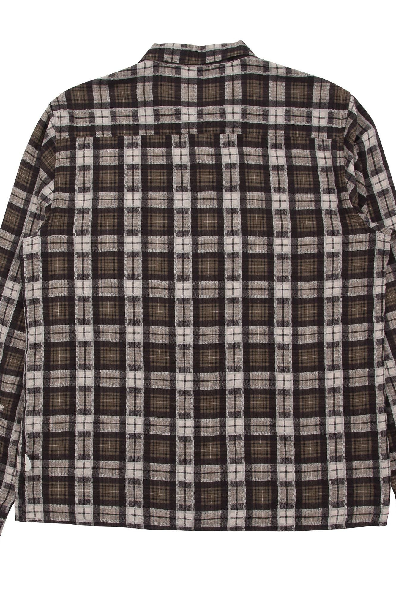 Folk Patch Shirt - Black Window Check